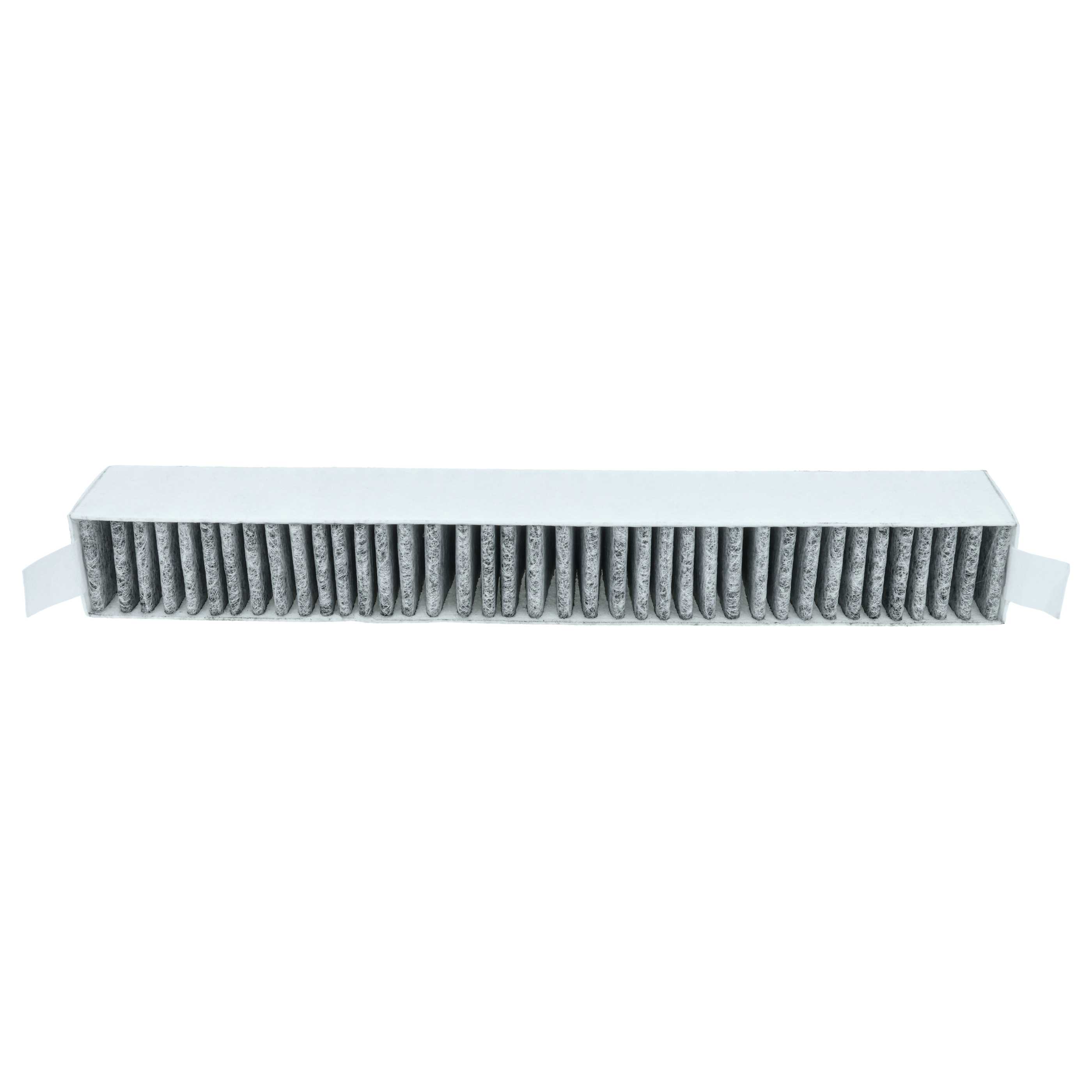 Filtre à charbon actif remplace Miele 11662790, DKF 30-P pour hotte Miele