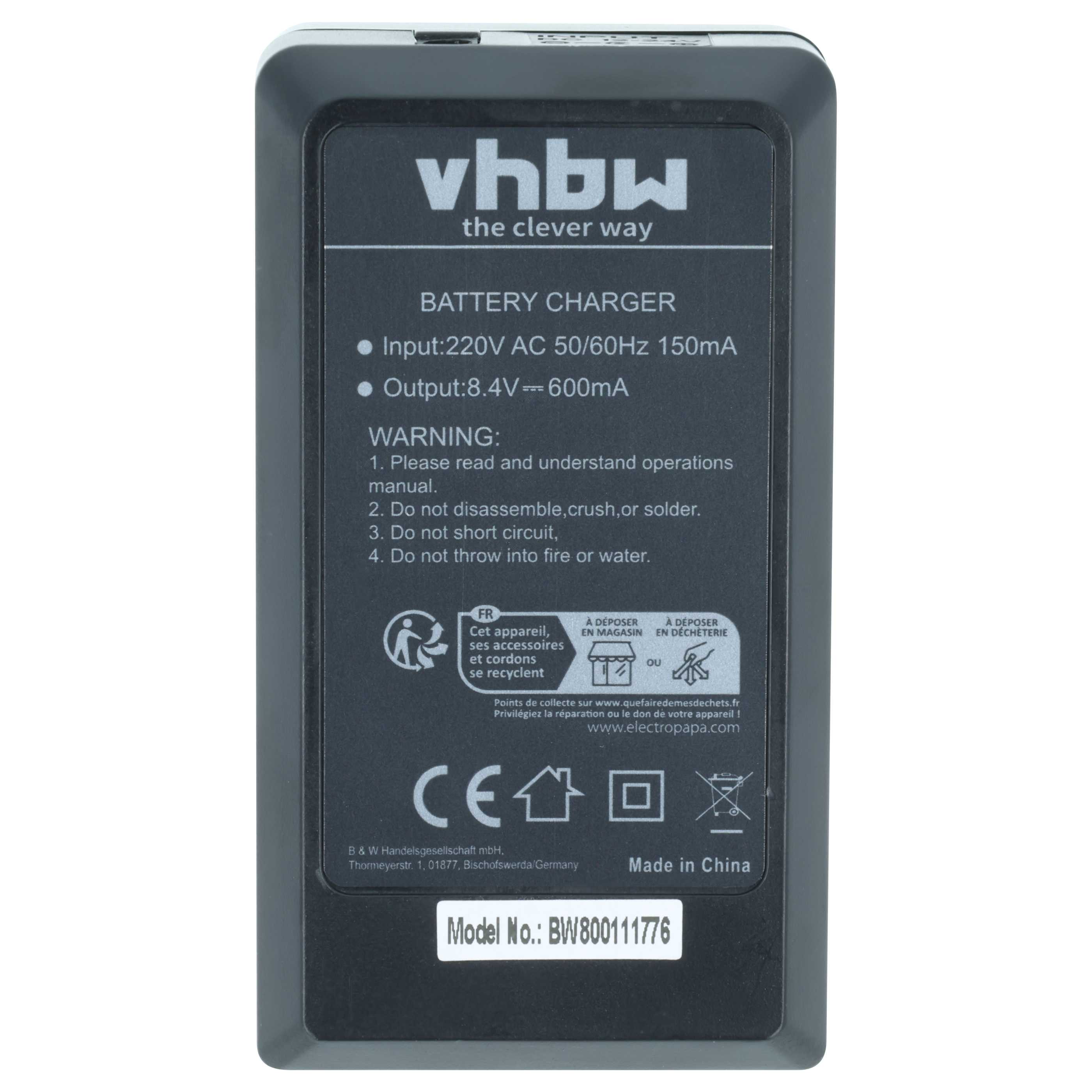 Battery Charger replaces Canon LC-E17, LC-E17C, LC-E17E for Saramonic Digital Camera etc. - 0.75 A, 4.35 V