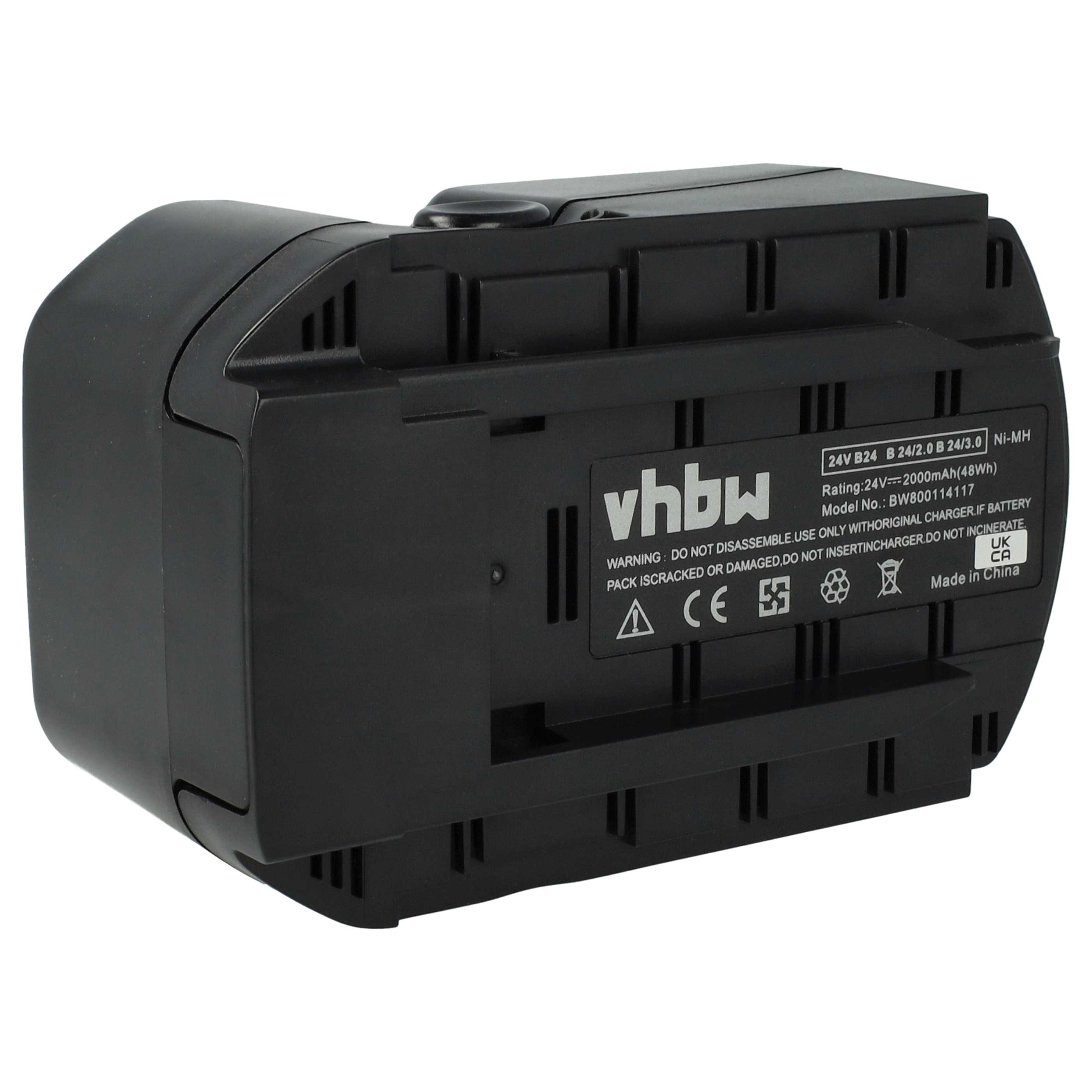 Akumulator do elektronarzędzi zamiennik Hilti B24/3.0, B24/2.0, B24 - 2 Ah 24 V NiMH