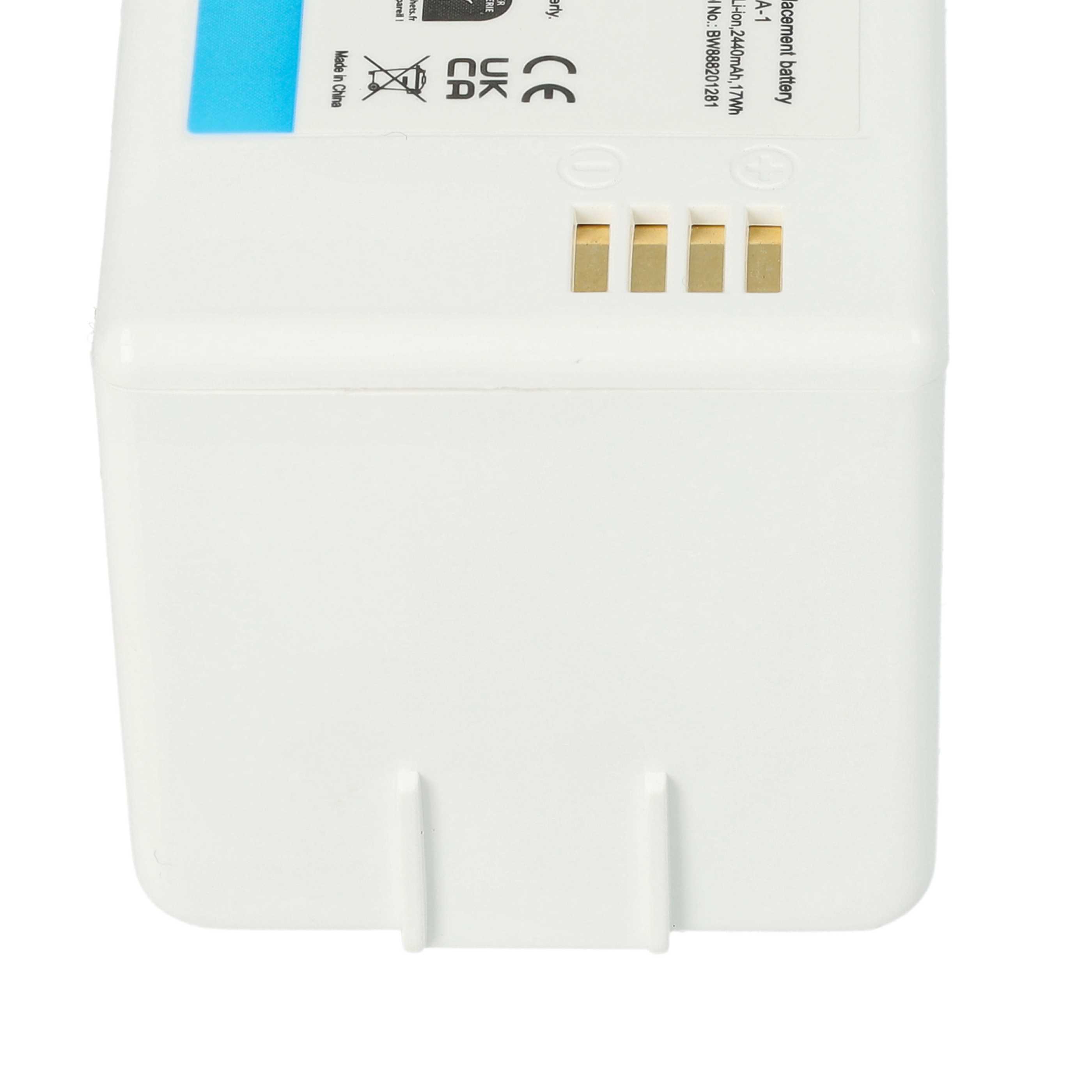 3x Batteria sostituisce Netgear / Arlo A-1B, 308-10047-01, A-1, 308-10029-01 per spy cam - 2200mAh 7,2V Li-Ion