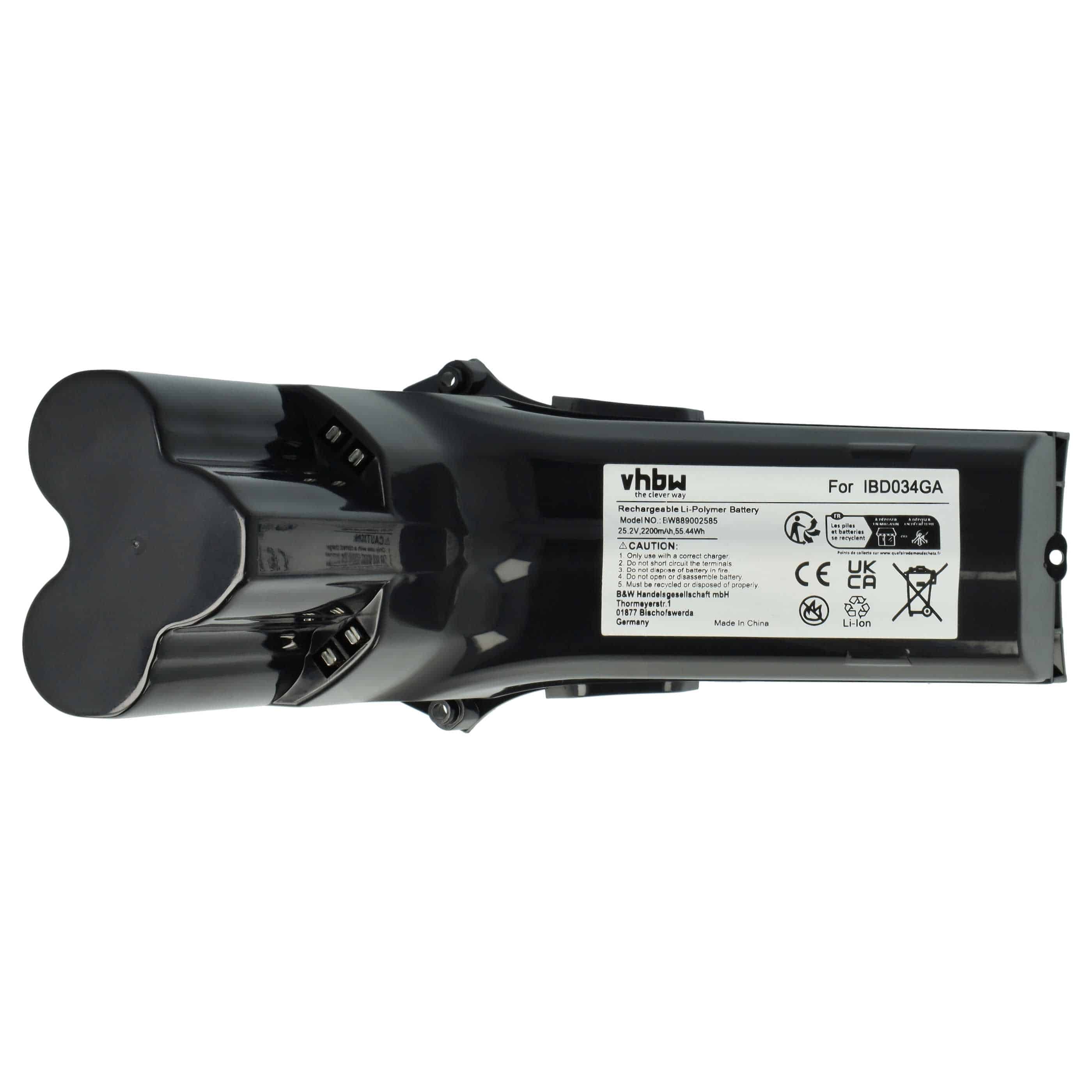 Akku passend für Philips SpeedPro Max XC7042/01 Staubsauger - 2200mAh 25,2V Li-Ion