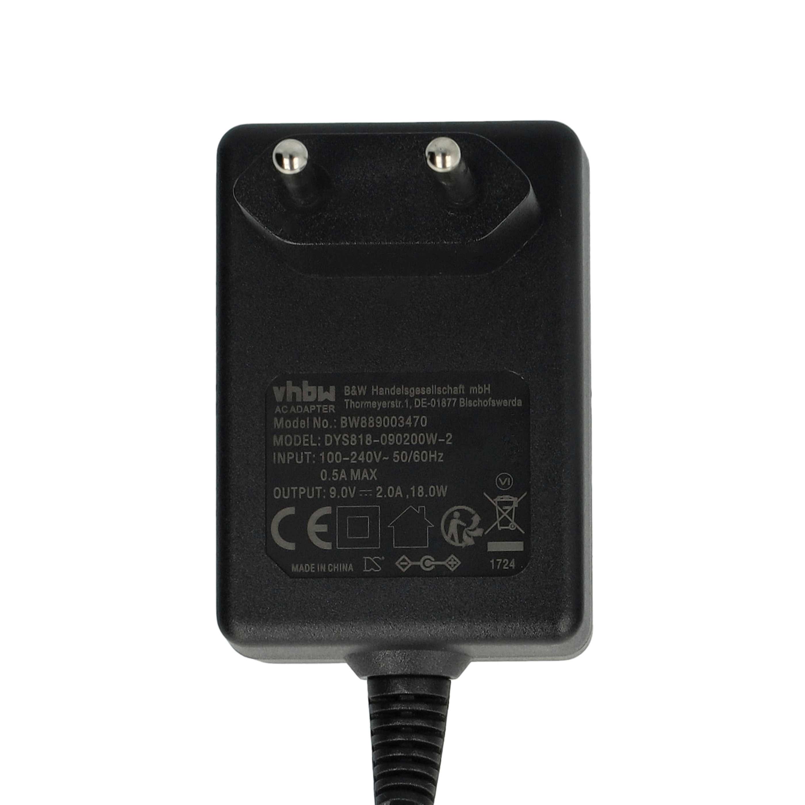 Charging Cable replaces Tondeo 32529 for Tondeo Shaver - 140 cm