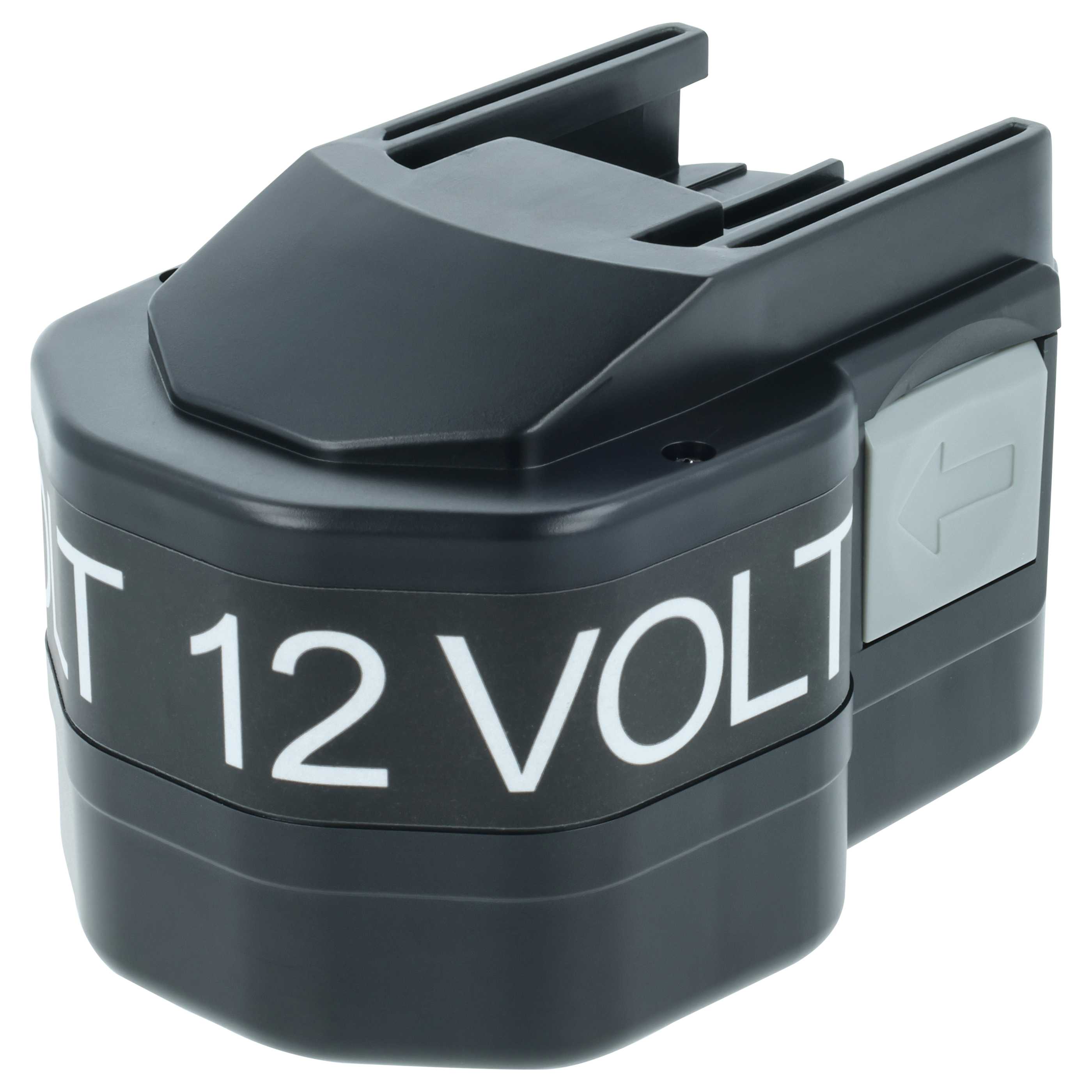 Batterie remplace AEG Milwaukee 48-11-1960, 48-11-1900, 48-11-1950 outil électrique Fromm - 2,1Ah 12V NiMH