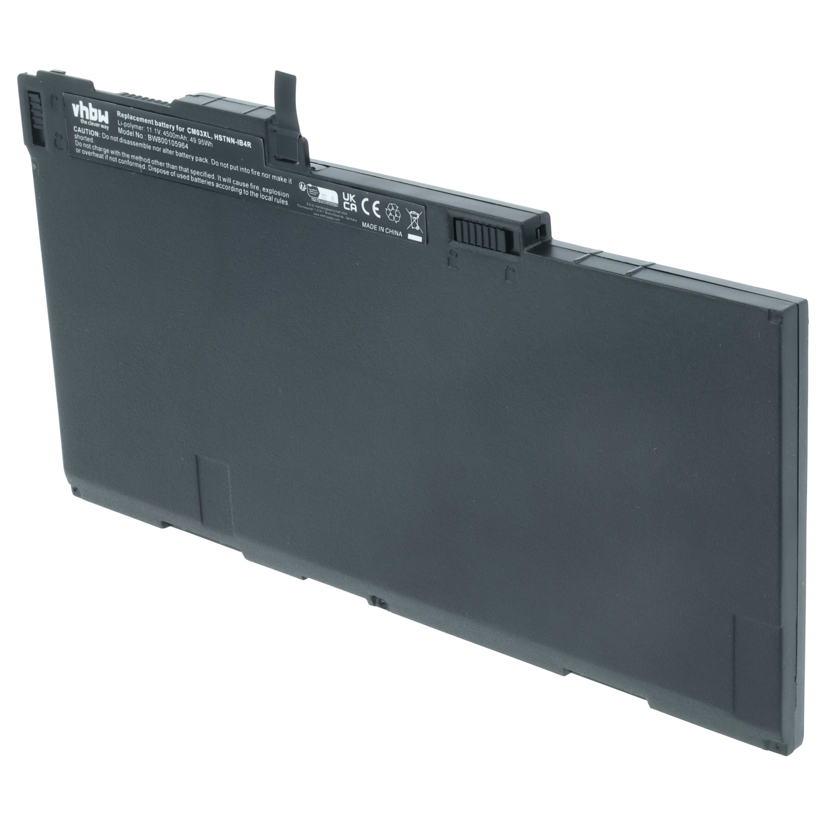 Batteria sostituisce HP 716724-141, 716723-271, 716723-2C1 per notebook - 4500mAh 11,1V Li-Poly nero