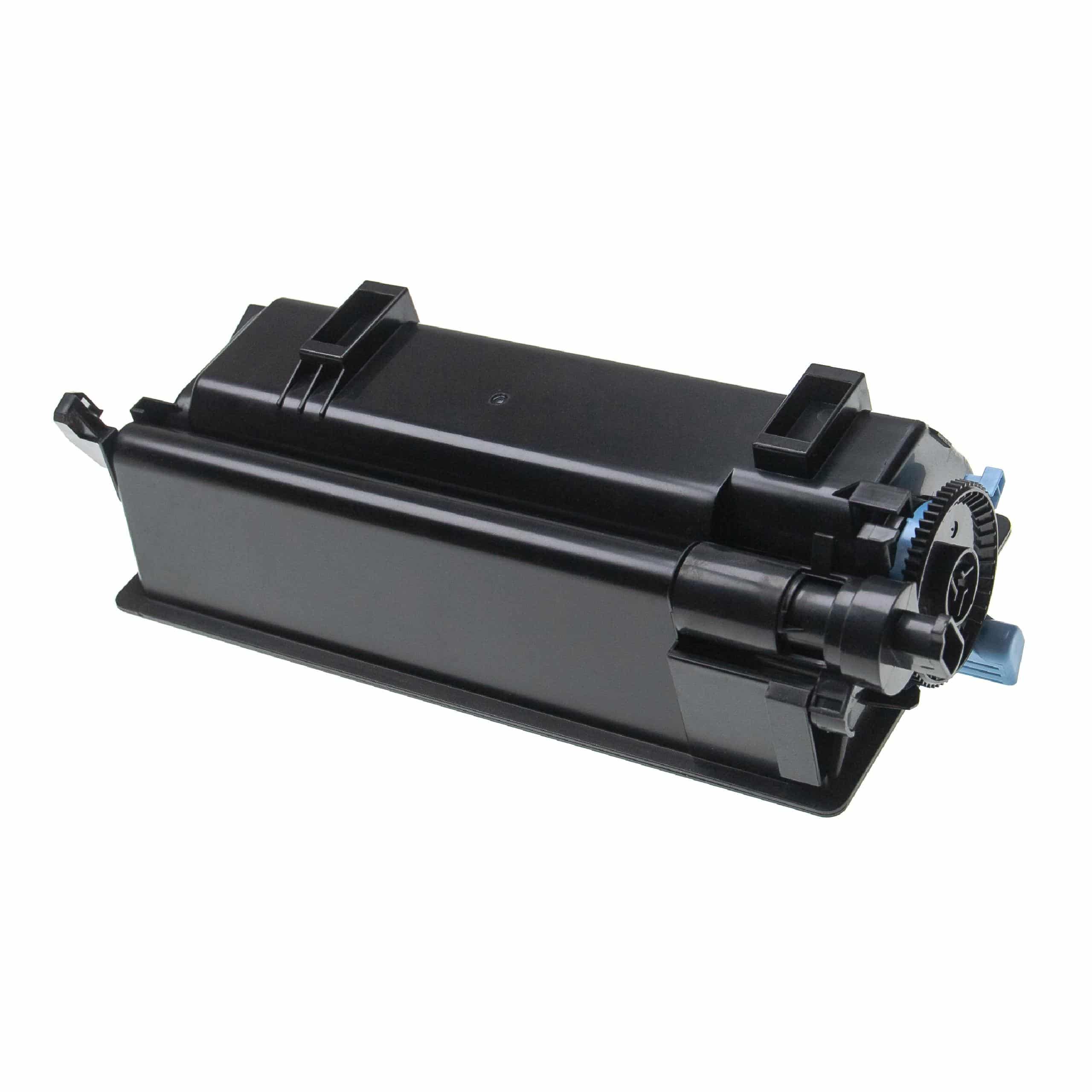 5x Toner als Ersatz für Kyocera TK-3160 für Kyocera Drucker + Resttonerbehälter, Schwarz