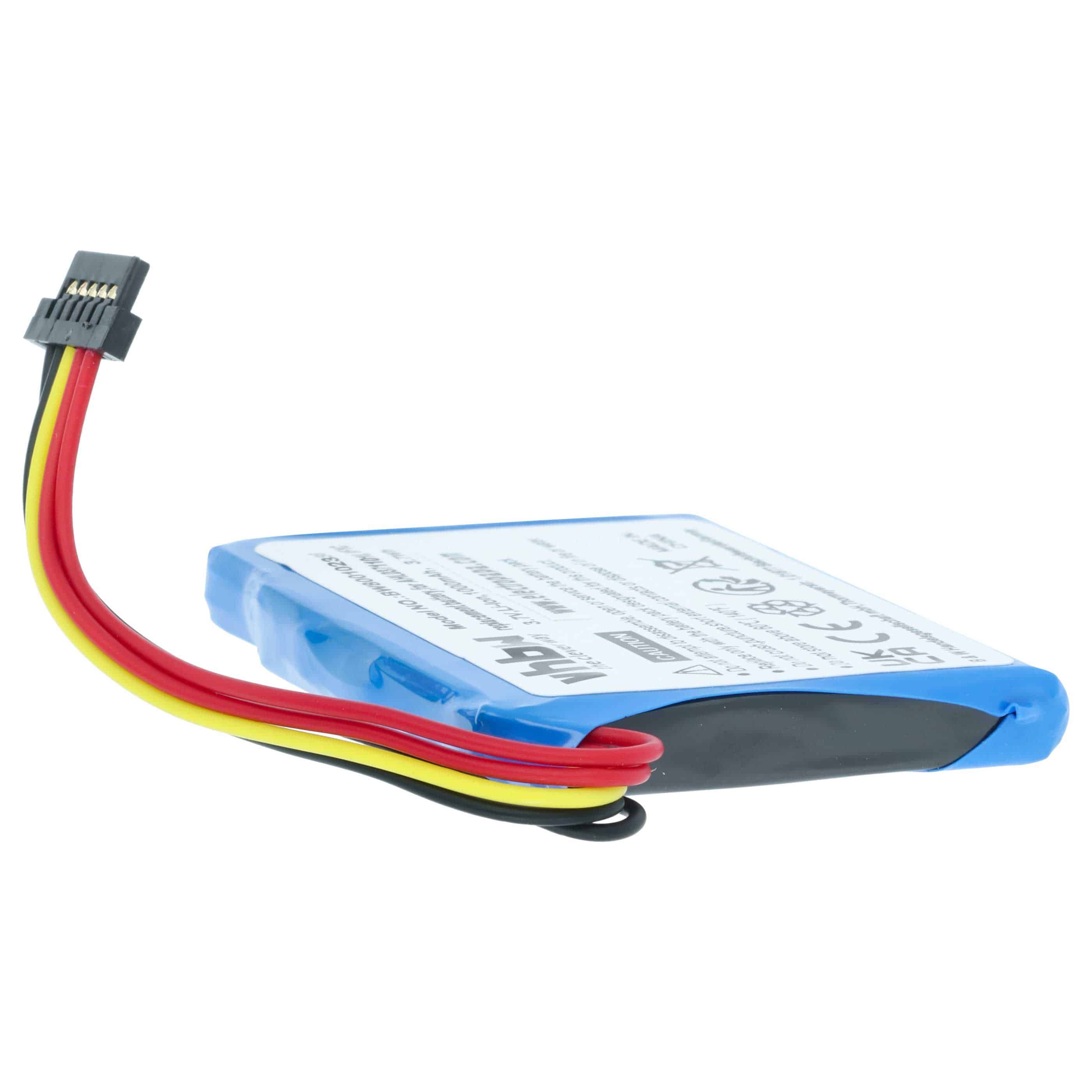 Akumulator do nawigacji GPS zamiennik TomTom AHL03711018, VF1C, AHL03711022, 4CQ02 - 1000 mAh 3,7 V Li-Ion