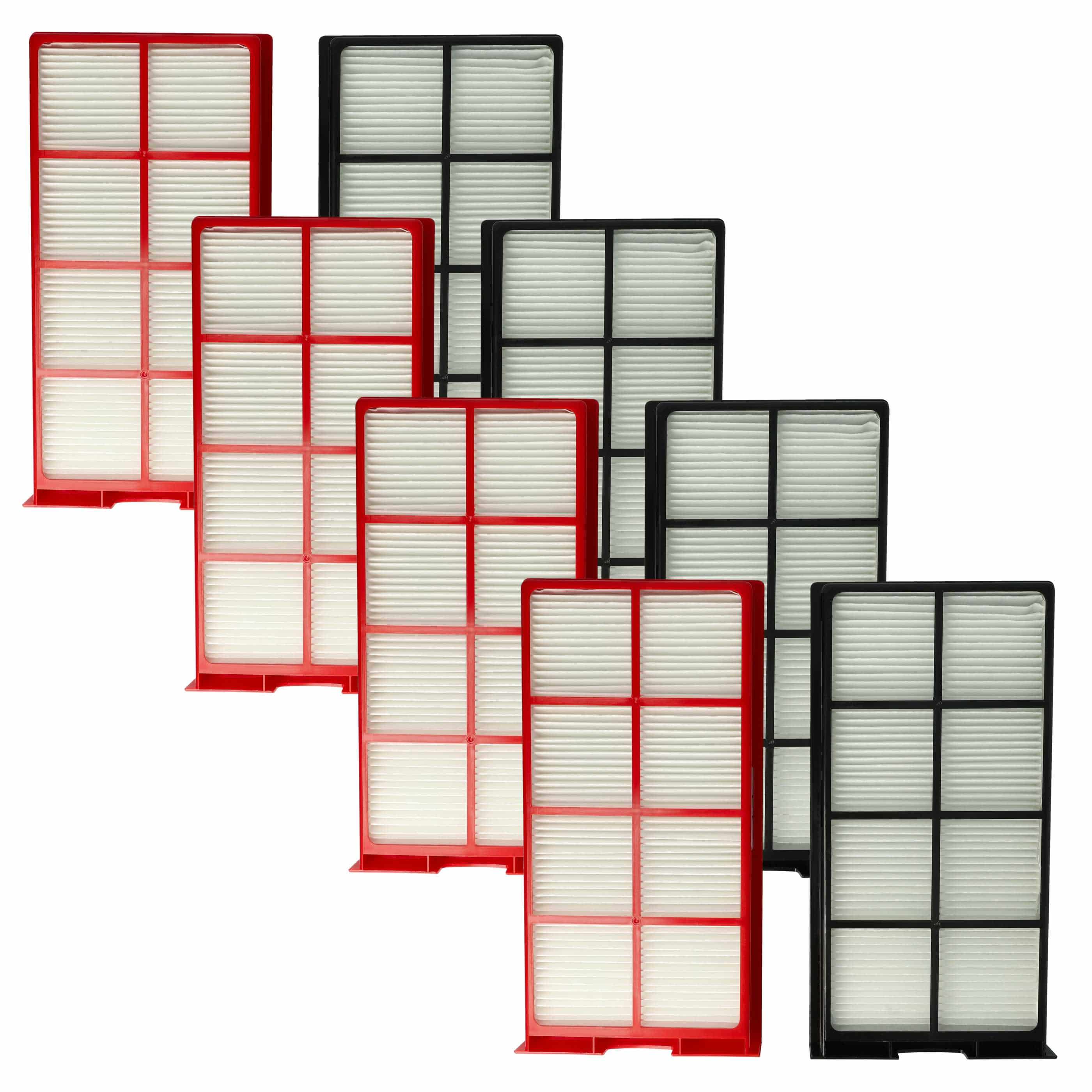 8-tlgs. Filterset als Ersatz für Wernig EFS G 90-200 GF für Zehnder Lüfter u.a. - 29 x 15 x 5 cm