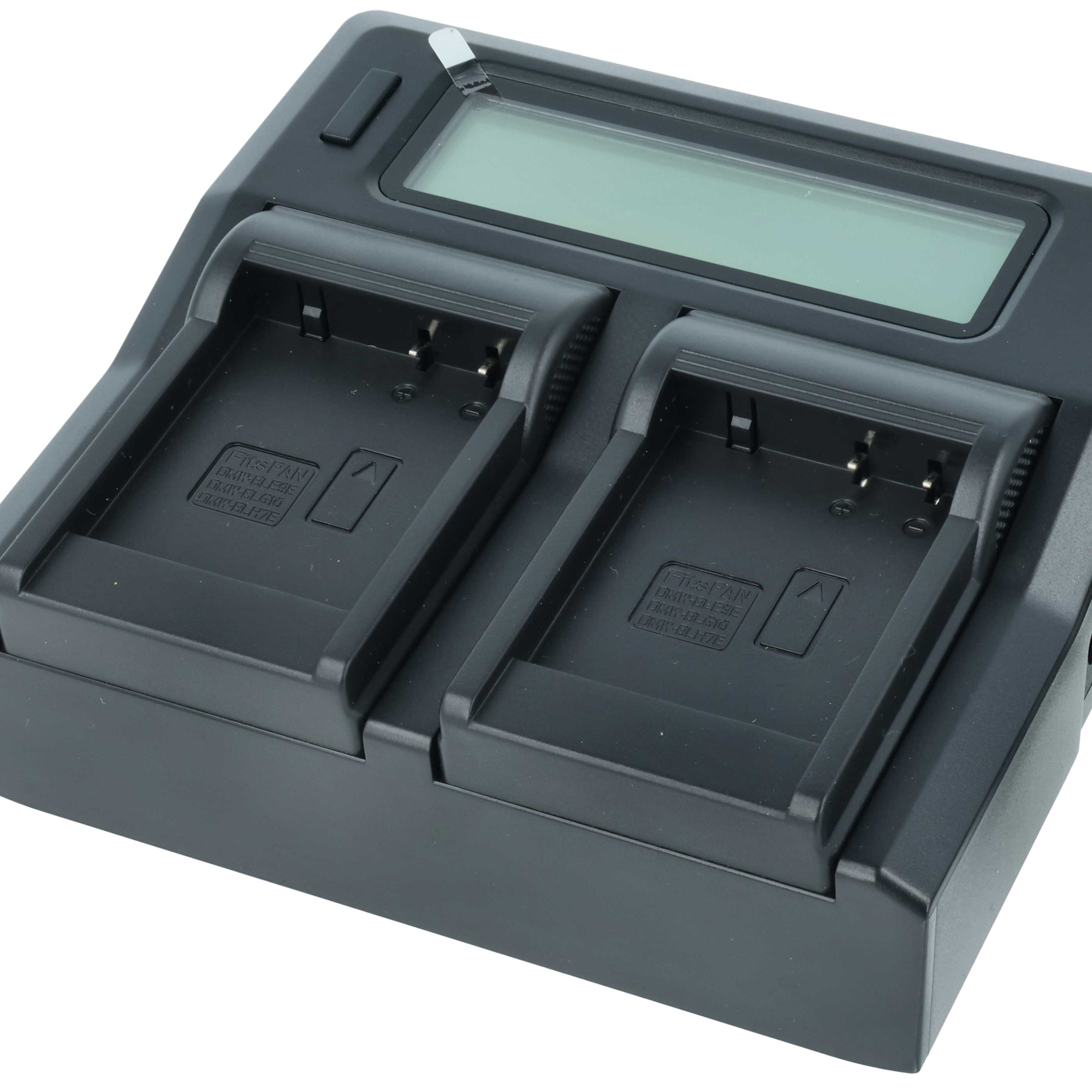 Battery Charger suitable for Leica, Panasonic Lumix Digital Camera etc. - 0.5 / 0.8 / 1.0 / 1.5 A, 8.4/12.6/16