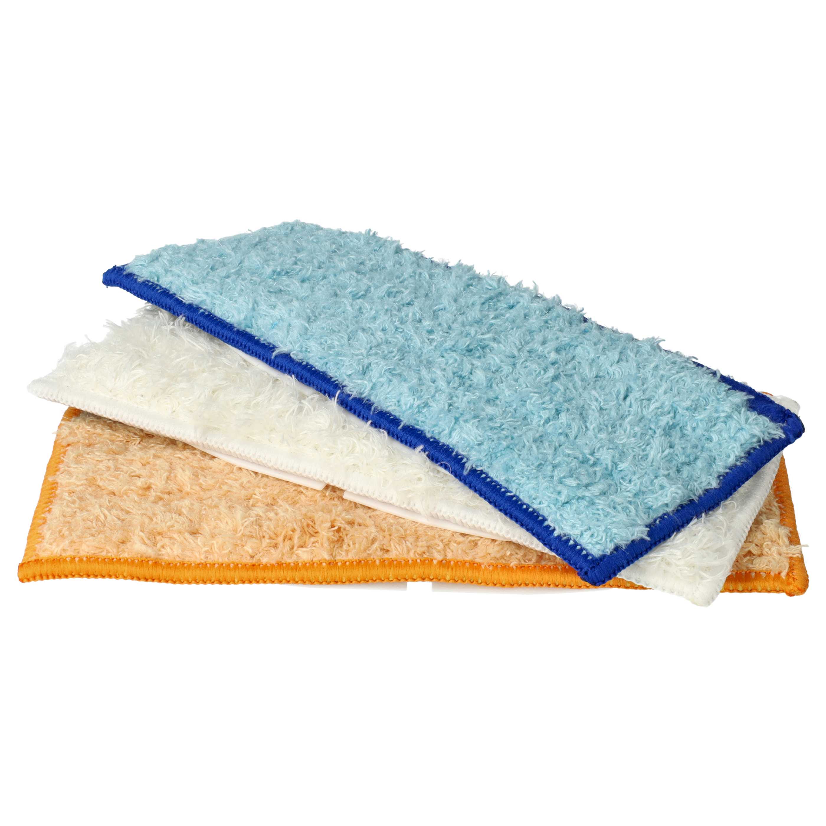Cleaning Cloth Set (6 Part) suitable for iRobot Braava Jet 240, 250 Robot Vacuum - plastic