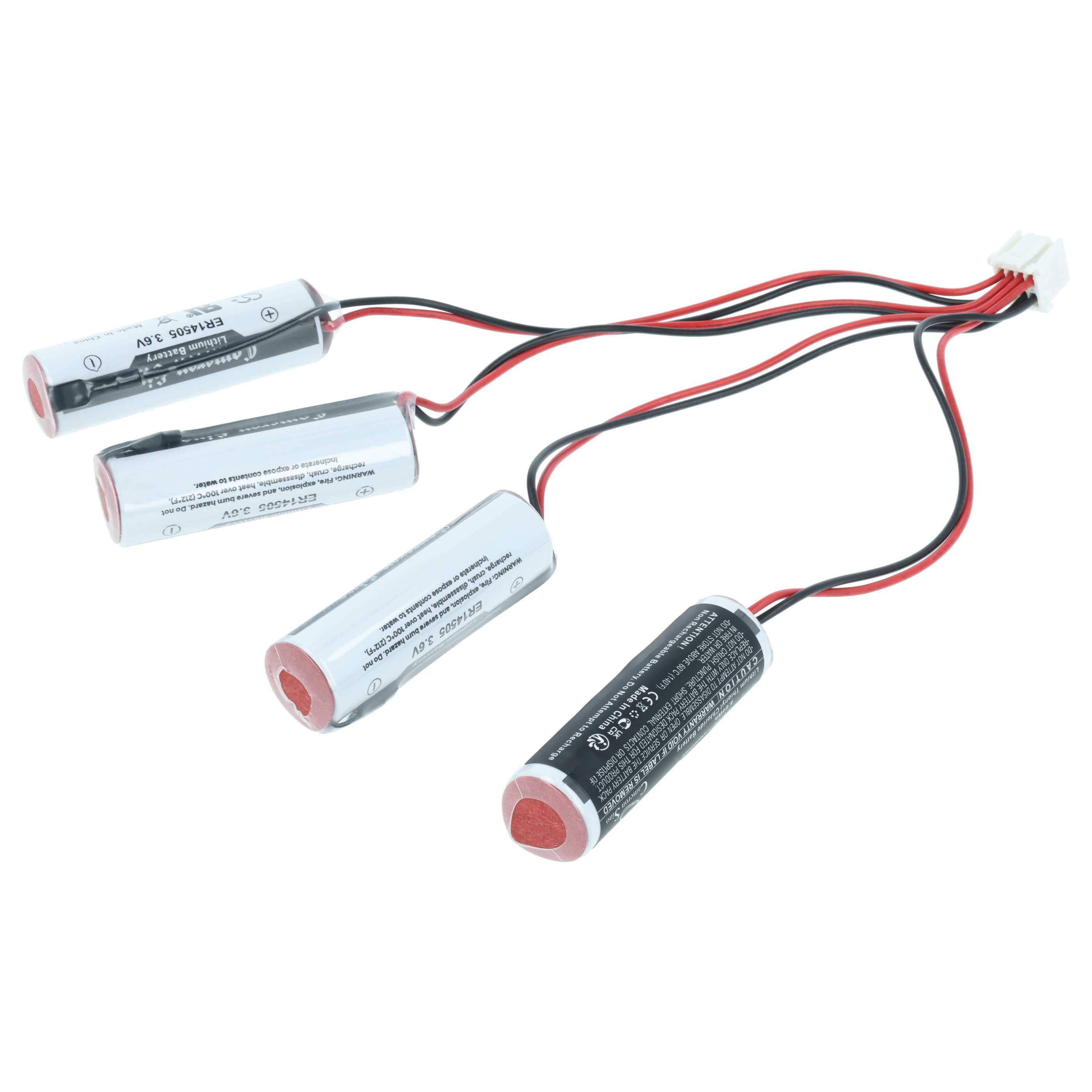 Batería reemplaza Yaskawa HW0470360-A para robot industrial (2400 mAh, 3,6 V, Li-SOCl2)