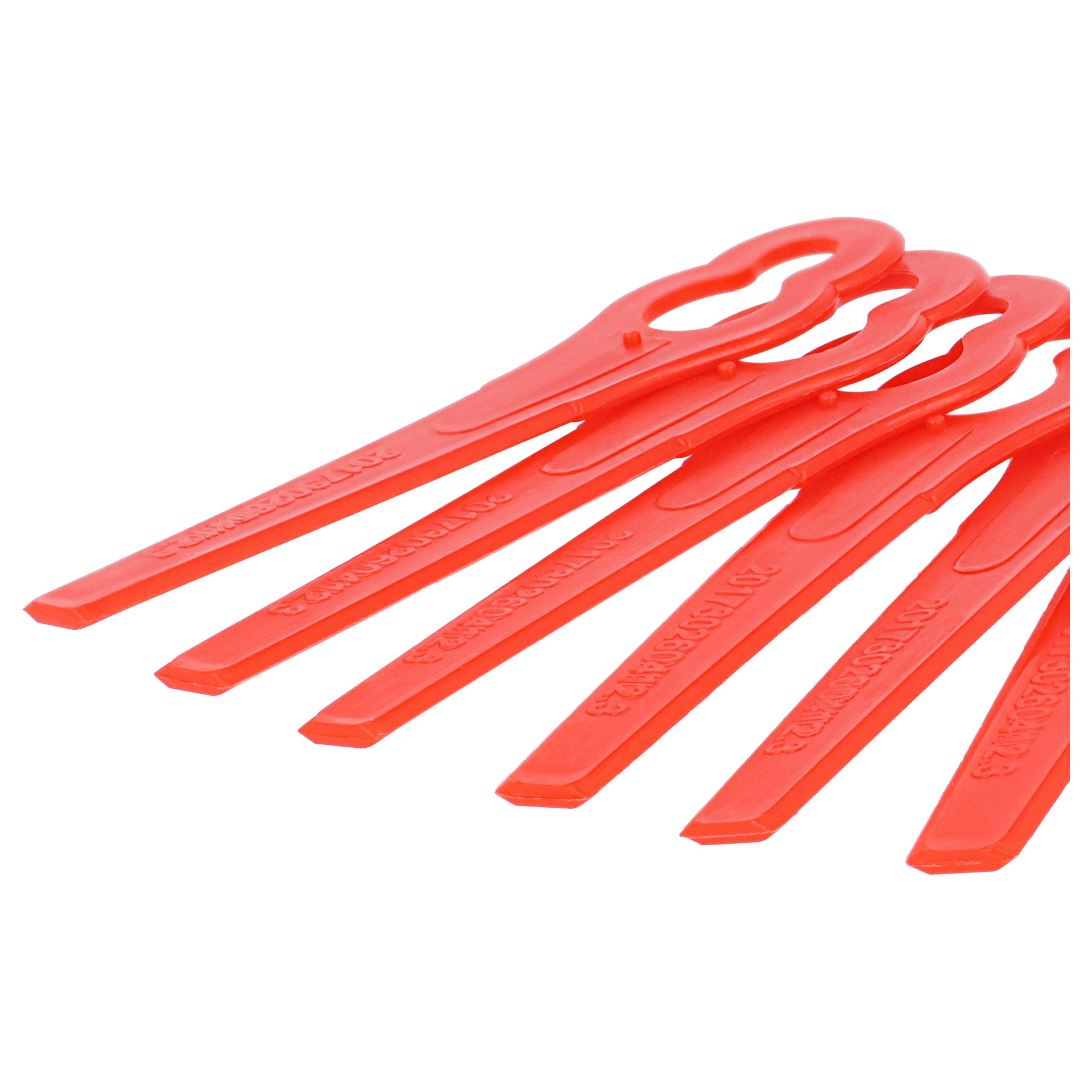10x Lames remplace ALM BQ026 pour débroussailleuse – Couteaux plastique, Rot