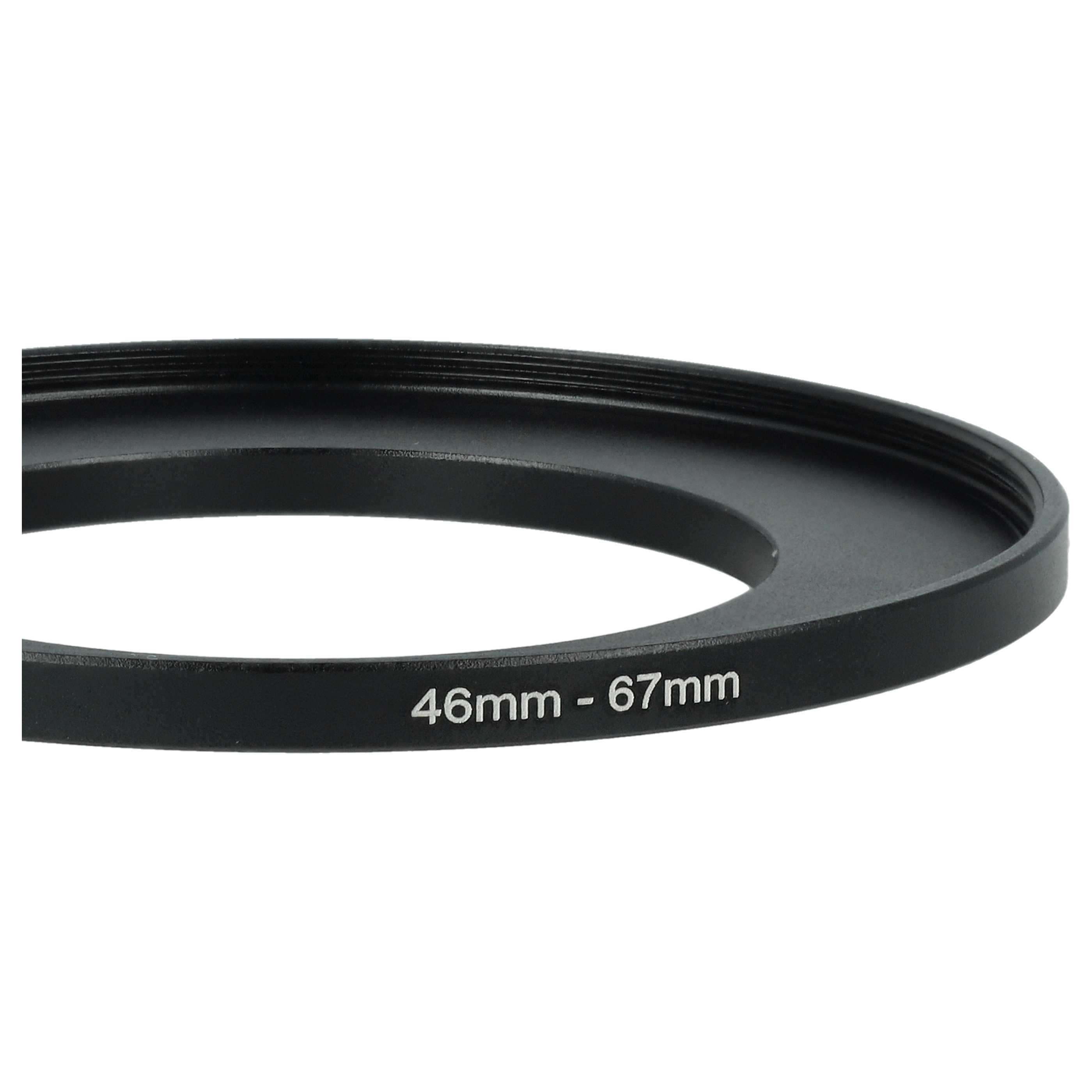 Step-Up Ring Adapter of 46 mm to 67 mm e.g. for Leica 50 mm 1.8 STM Camera Lens etc. - Filter Adapter