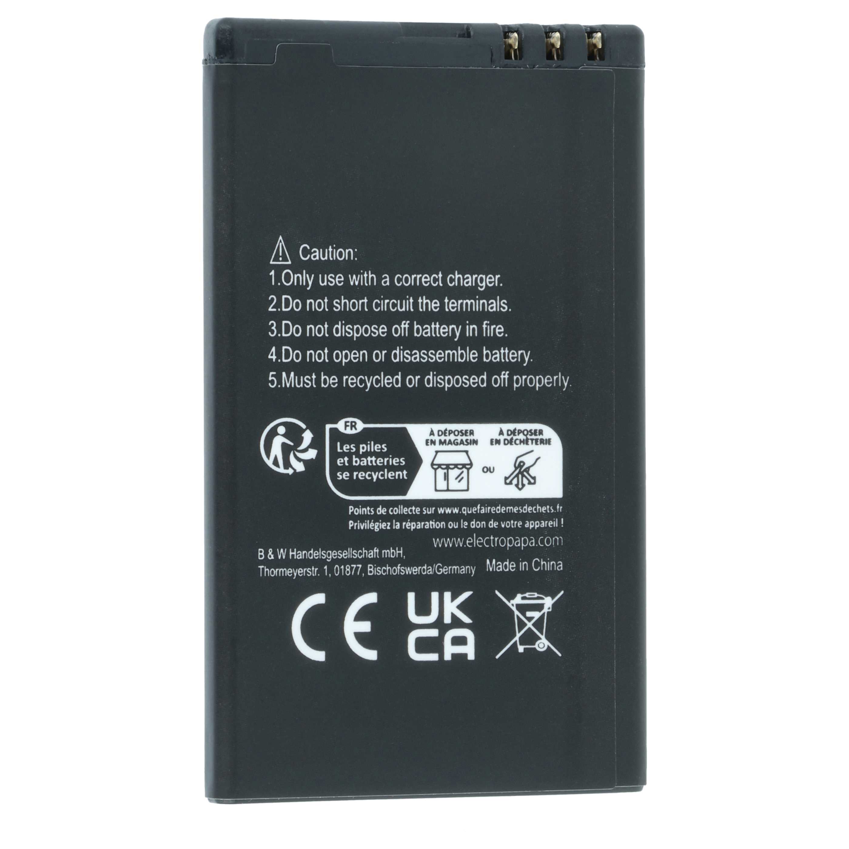 Akumulator do telefonu smartfona zamiennik Doro RCBNTC04 - 900 mAh 3,7 V Li-Ion