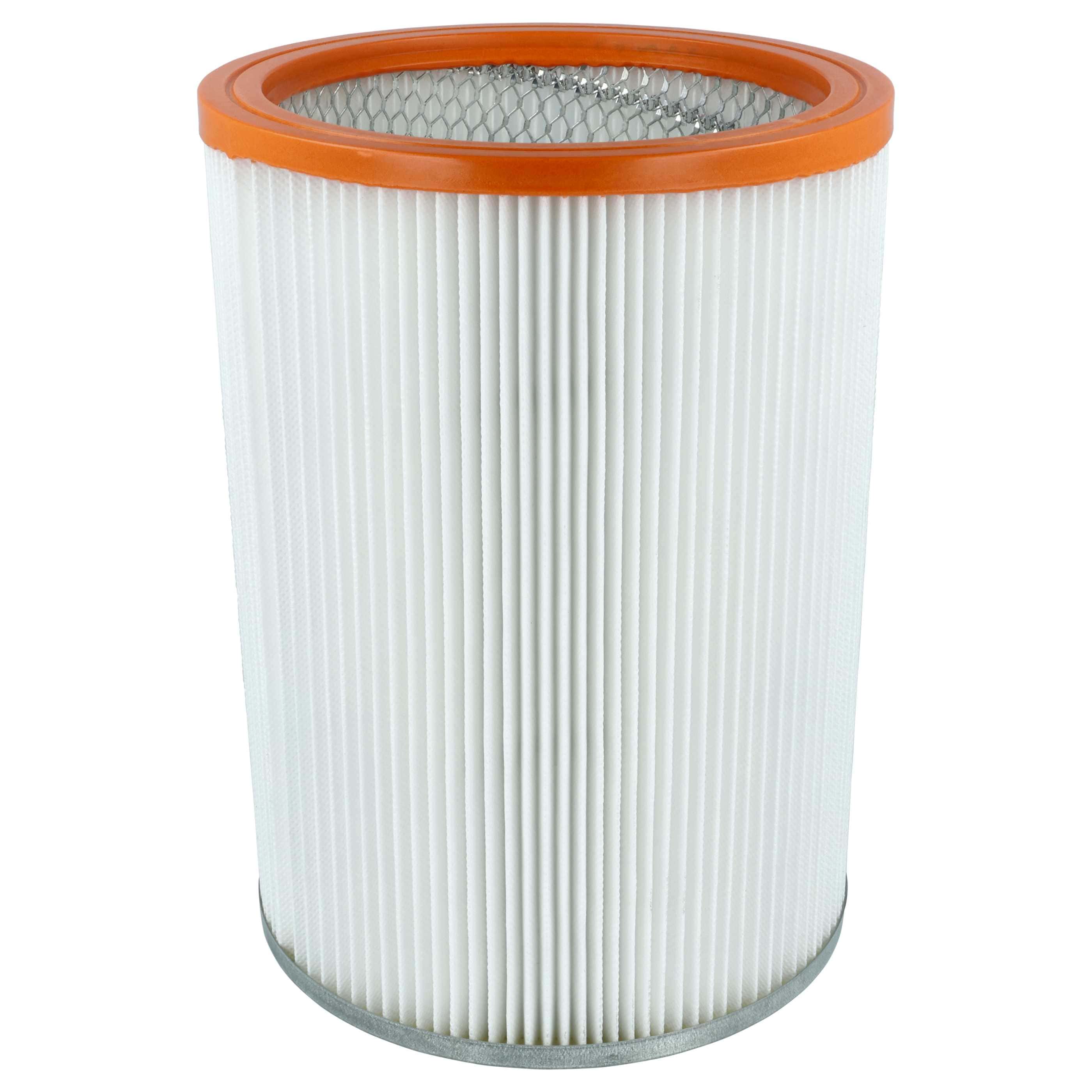 Filter replaces Nilfisk R 637/1 for WAP Vacuum Cleaner, orange / white