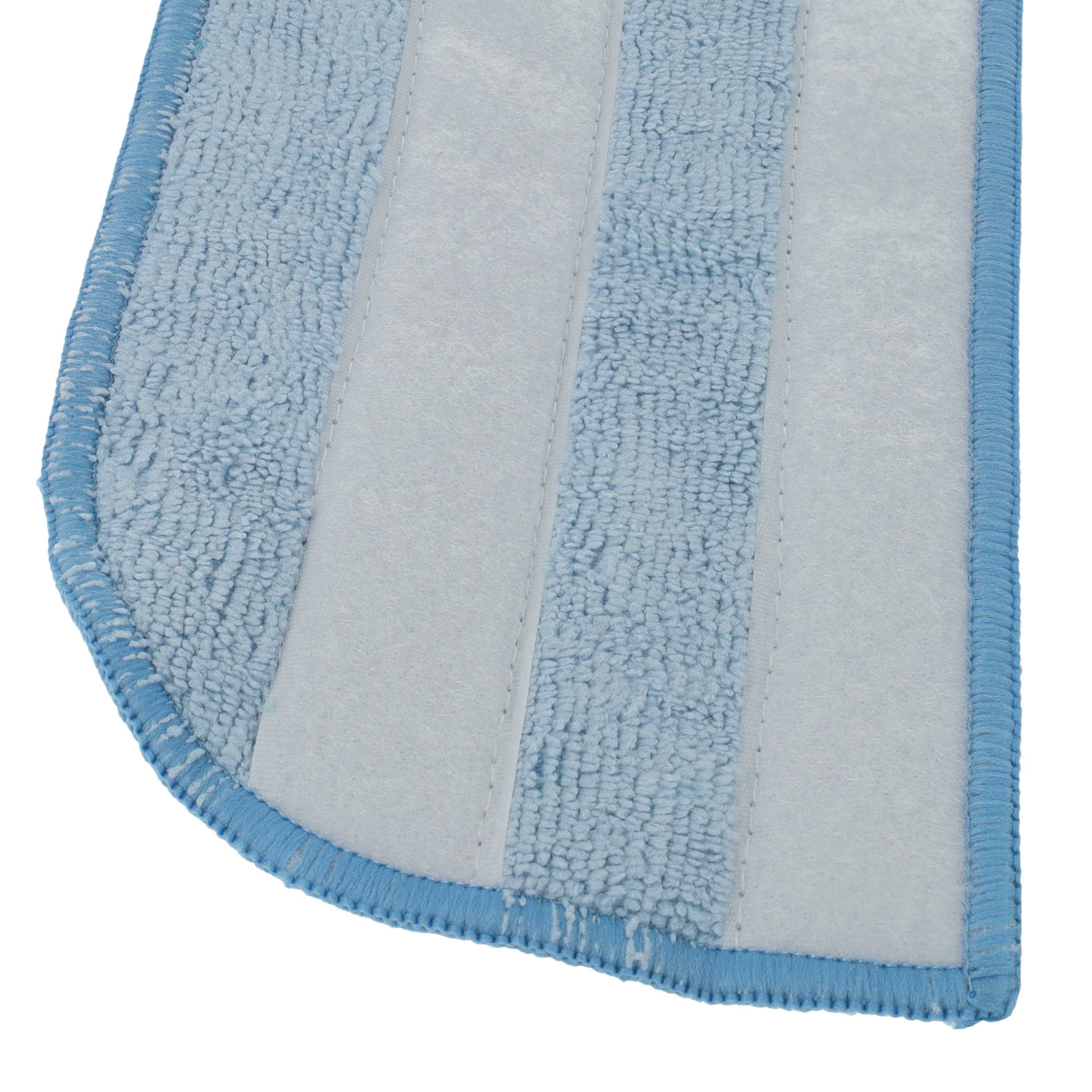 3x Mop Pad replaces Philips CP1055/01, 432200493831 for Philips Steam Cleaner - Microfibre, Velcro Fastener