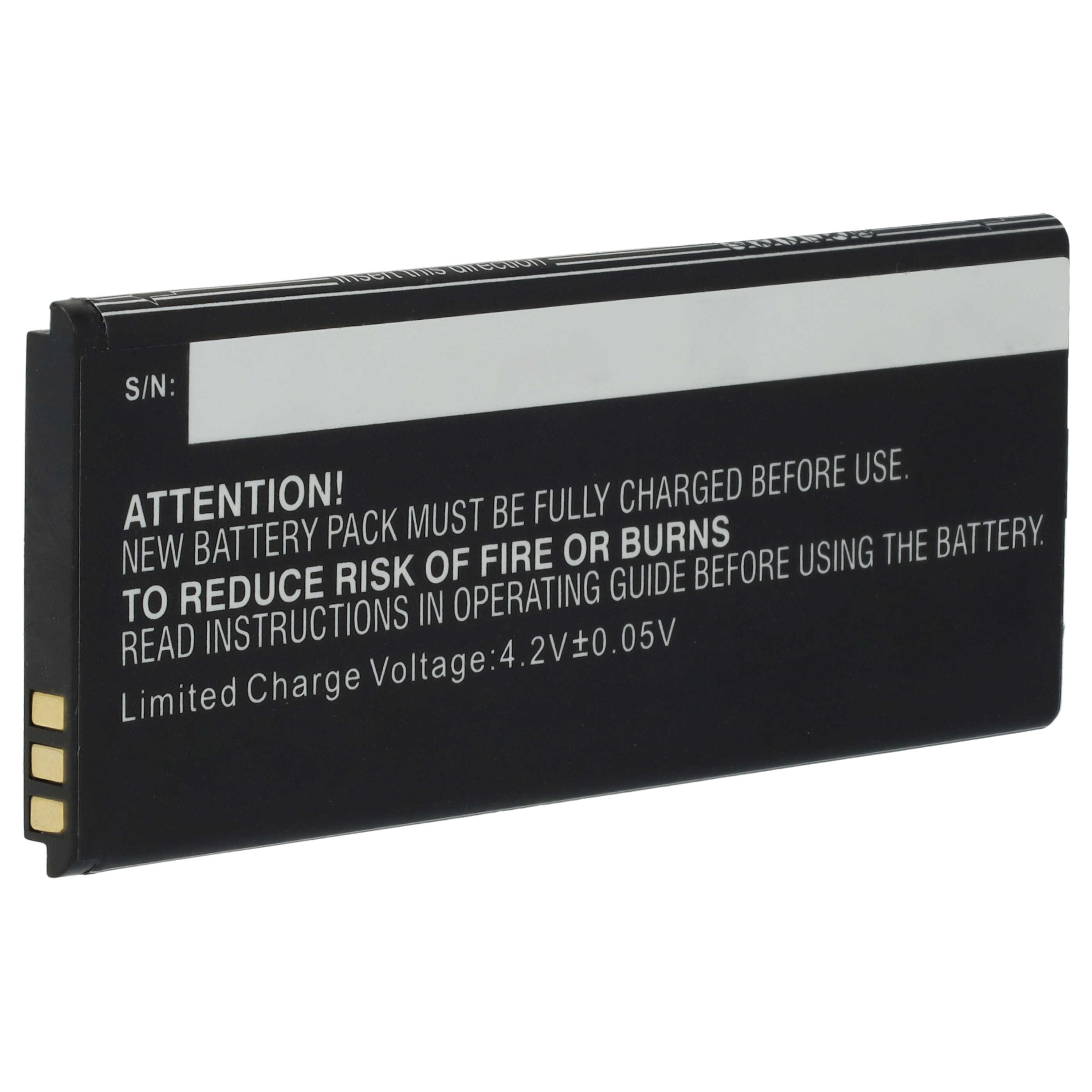 Batería reemplaza BLU C813443130L para móvil, teléfono BLU - 1100 mAh 3,7 V Li-Ion