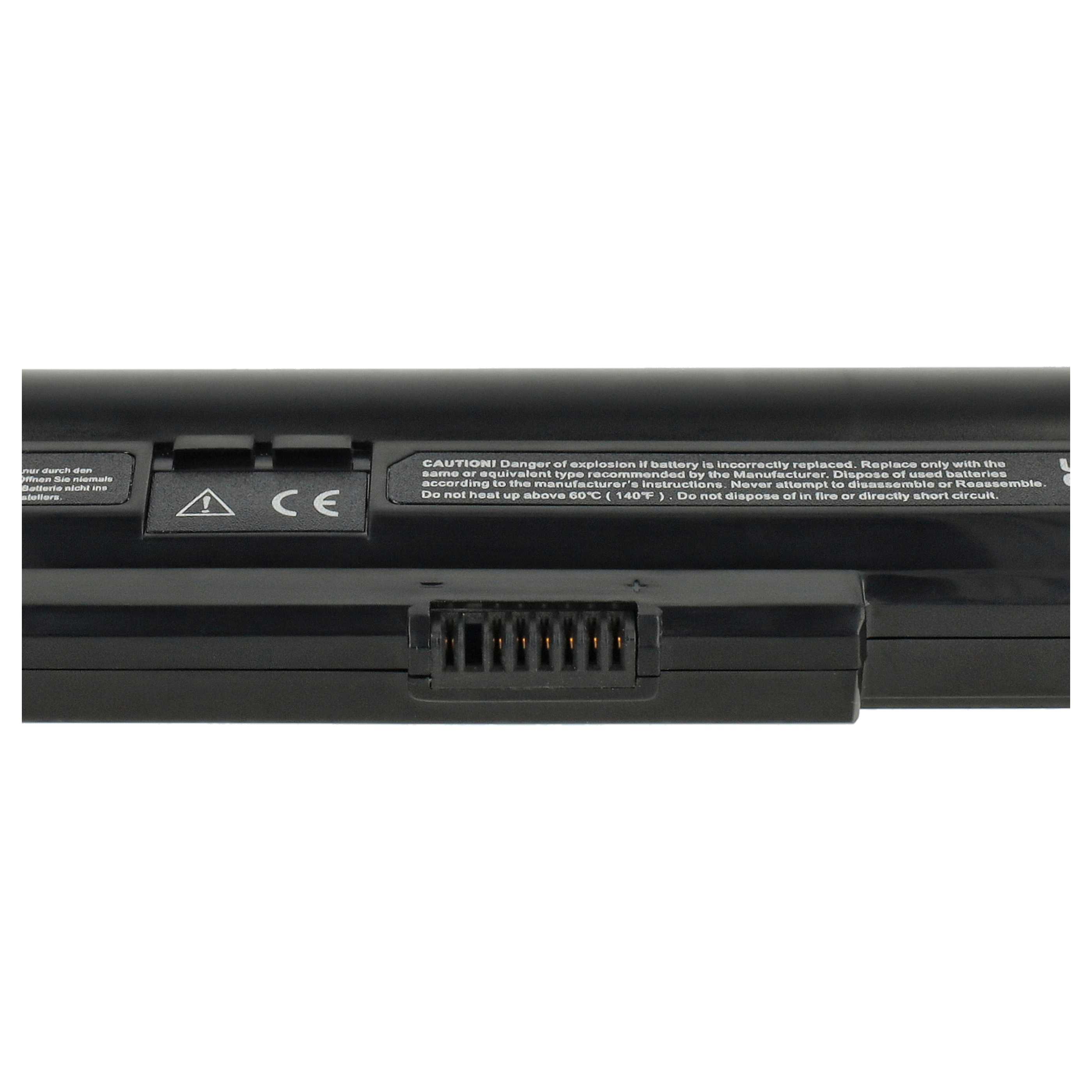 Akumulator do laptopa zamiennik Medion 40031863, 40031366, 40031365, 40022879 - 5200 mAh 14,8 V Li-Ion, czarny