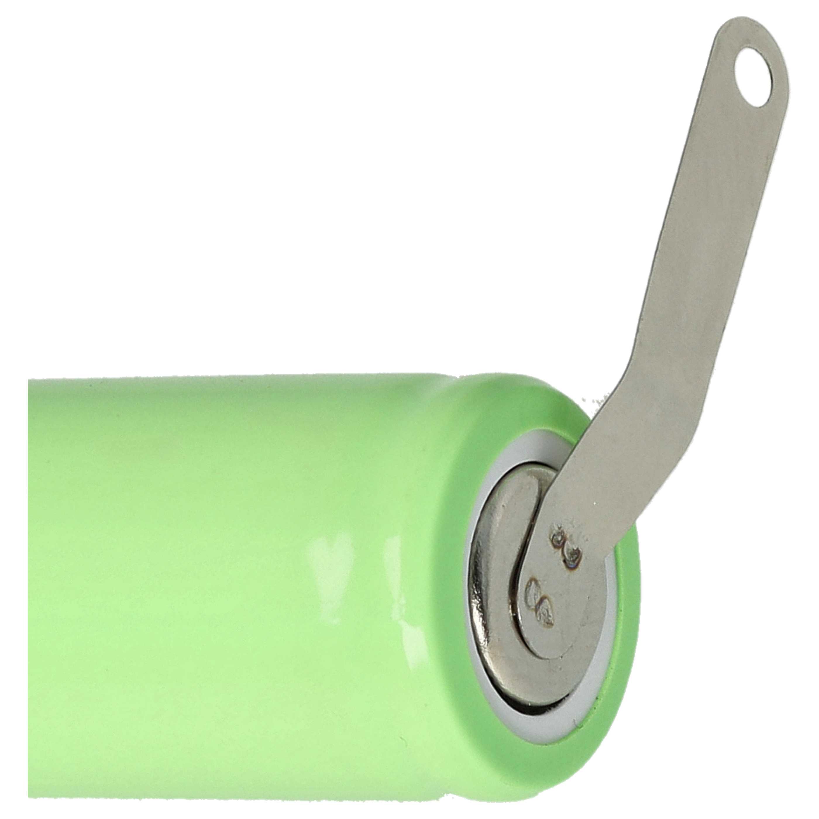 Batterie (5 pcs.) remplace 2/3AA modèle radio-télécommandé - 650mAh 1,2V NiMH