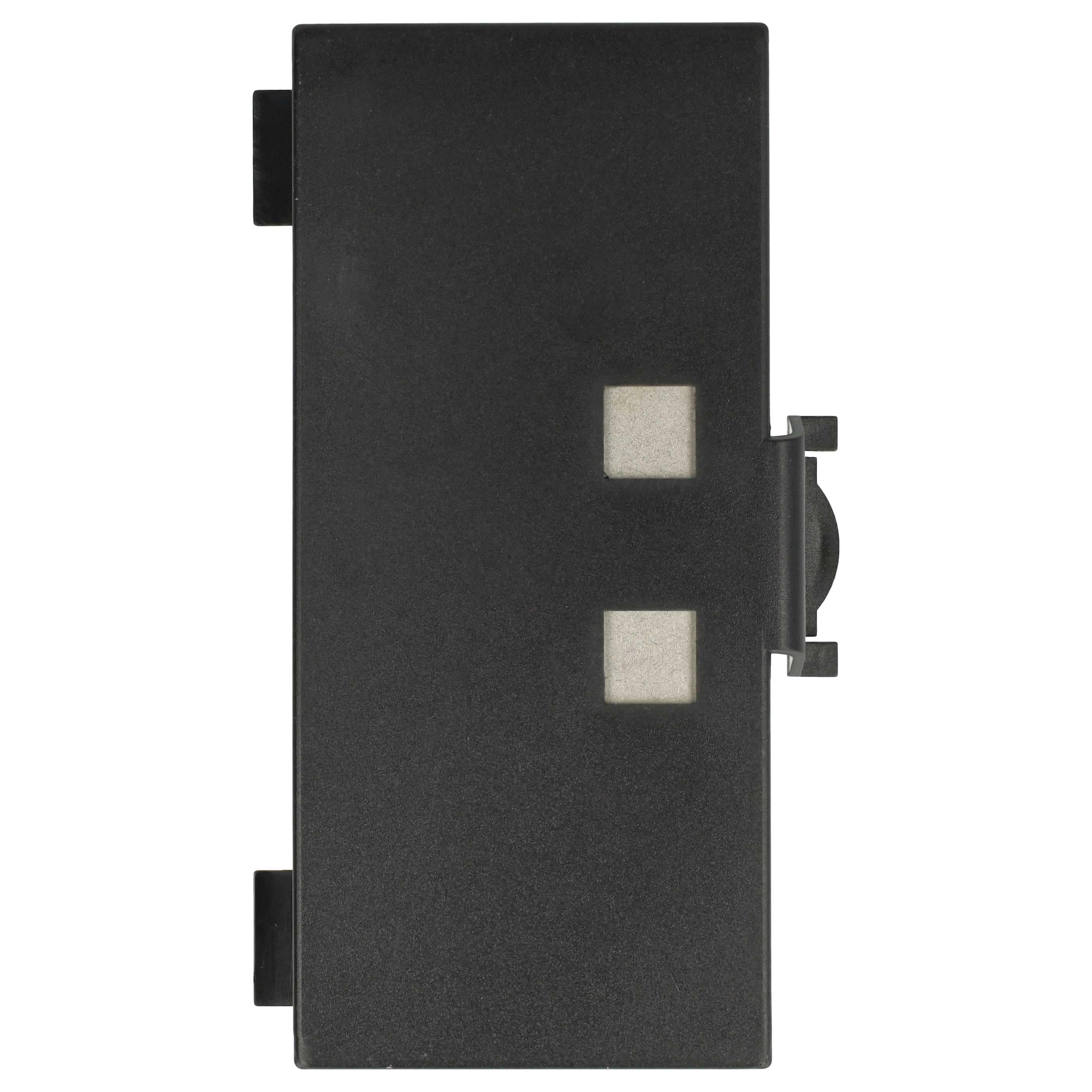 Radio 2x Battery replaces Hetronic 68303000, 68303010, 6830300, 68303020, HE010 - 2000 mAh 9.6 V NiMH