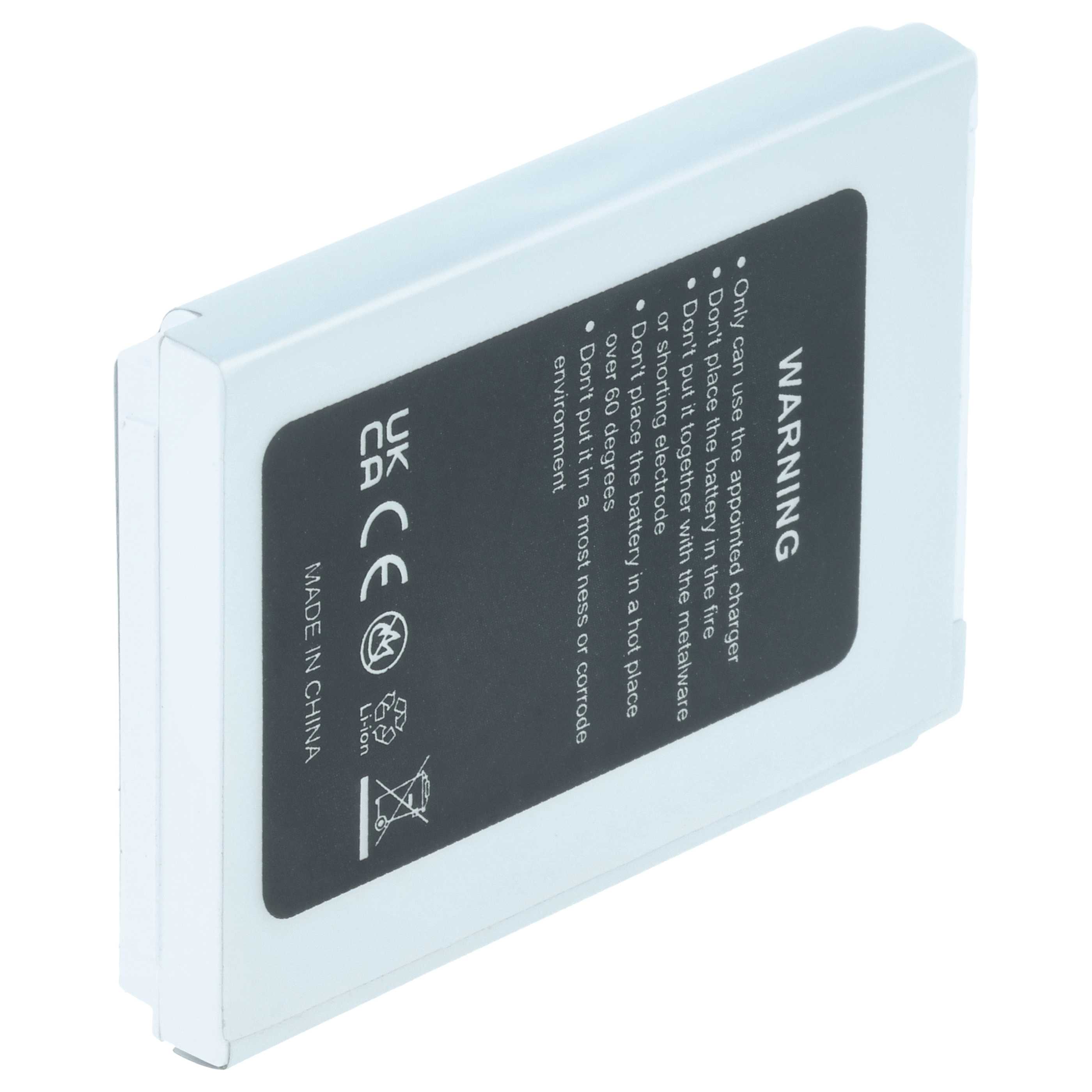 Akumulator do telefonu smartfona zamiennik CipherLab BA-80S1A2, KB1B371200005 - 1300 mAh 3,7 V Li-Ion