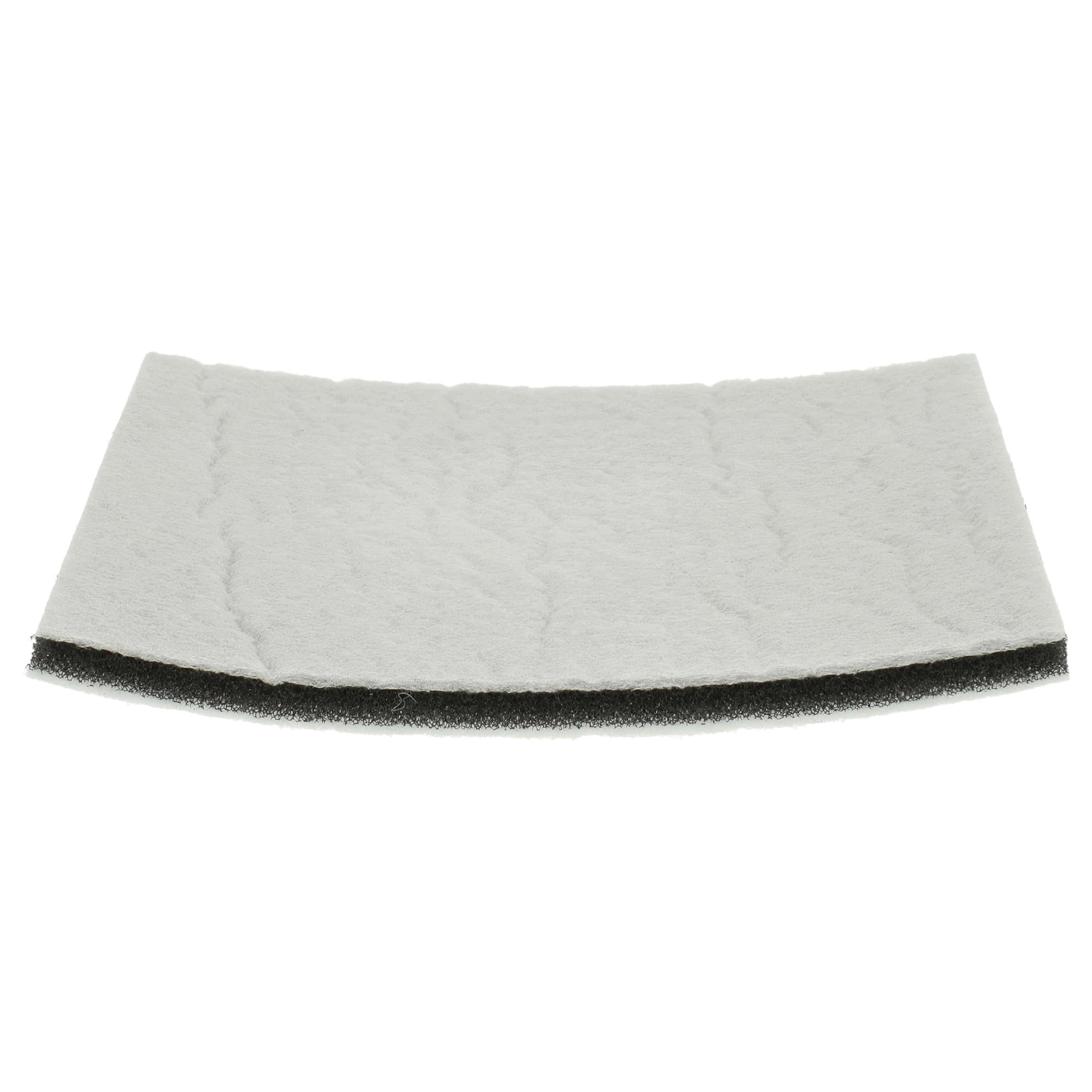 6x motor filter replaces Philips 482248010228 for Philips Vacuum Cleaner, 12.4 x 12.9 cm