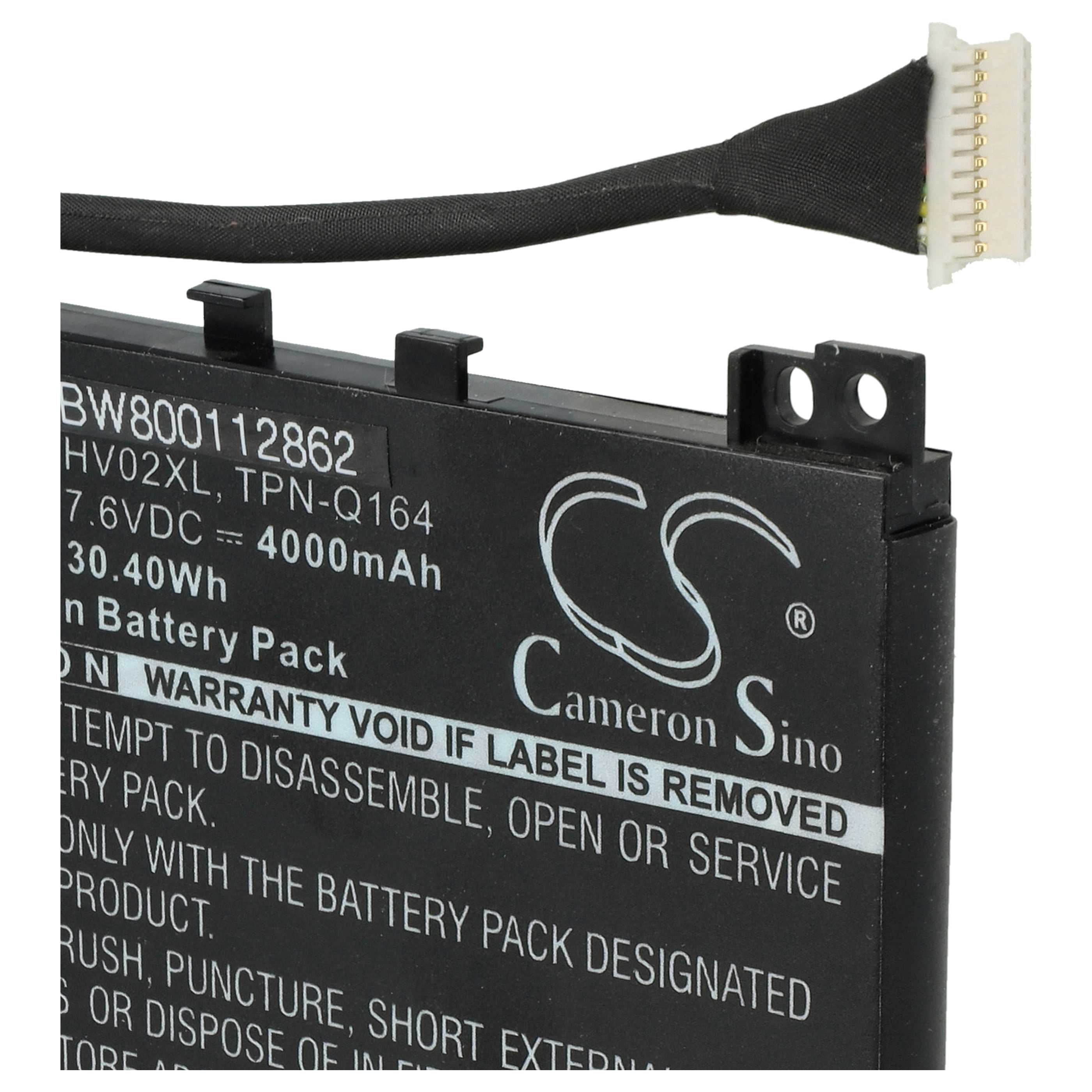 Akumulator do laptopa zamiennik HP TPN-Q164, HV02XL, 796219-421, HSTNN-LB6P, 796355-005 - 4000 mAh 7,6 V LiPo