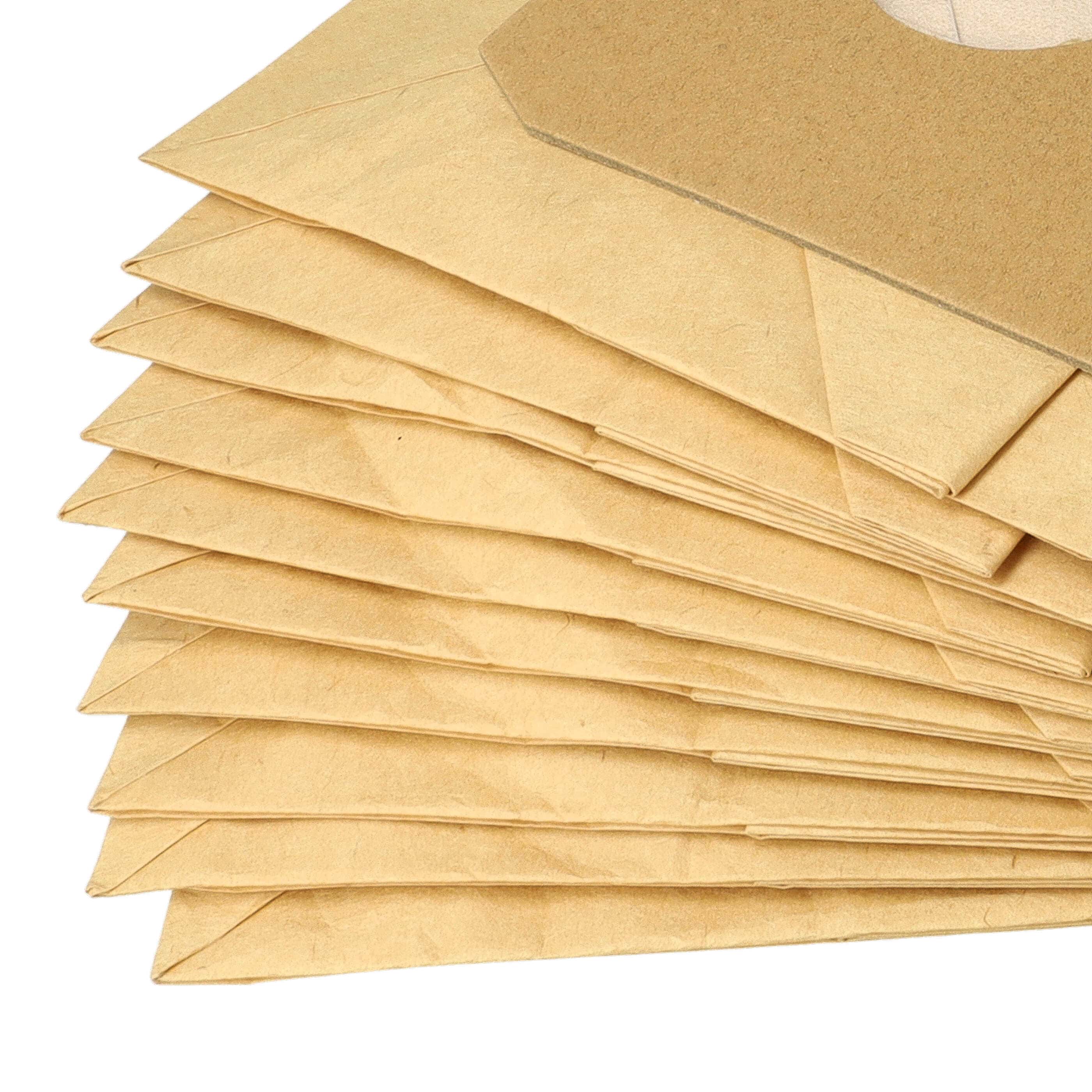 50x Sac remplace Menalux 3385 P pour aspirateur Philips - papier