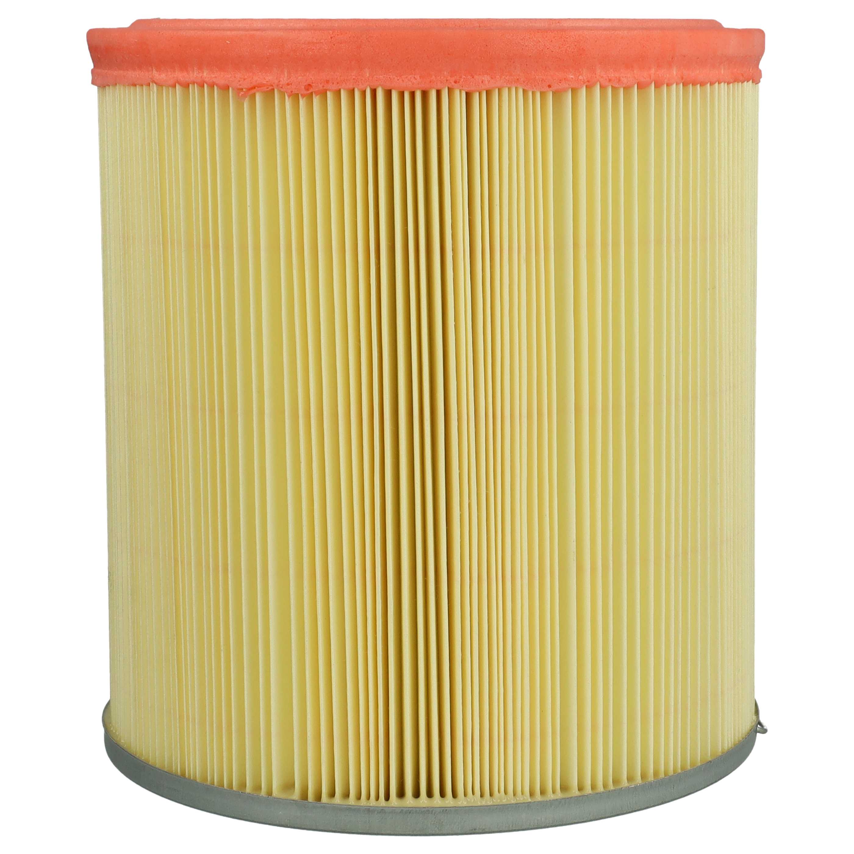 4x Filtro reemplaza Rowenta ZR70 para aspiradora Tefal filtro redondo, naranja / amarillo