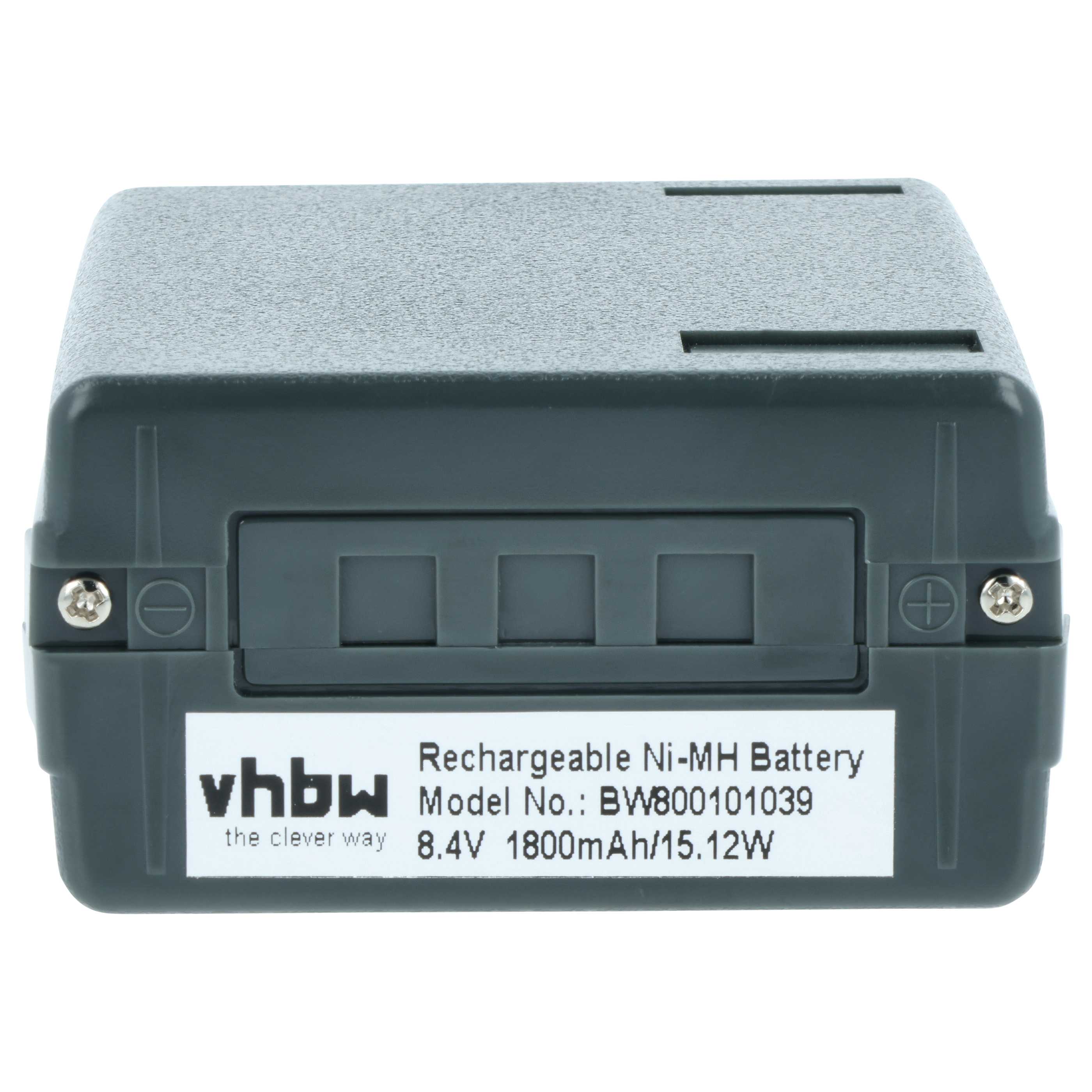 Radio 5x Battery replaces Icom BP-8, CM-8, CM-8G - 1800 mAh 8.4 V NiMH
