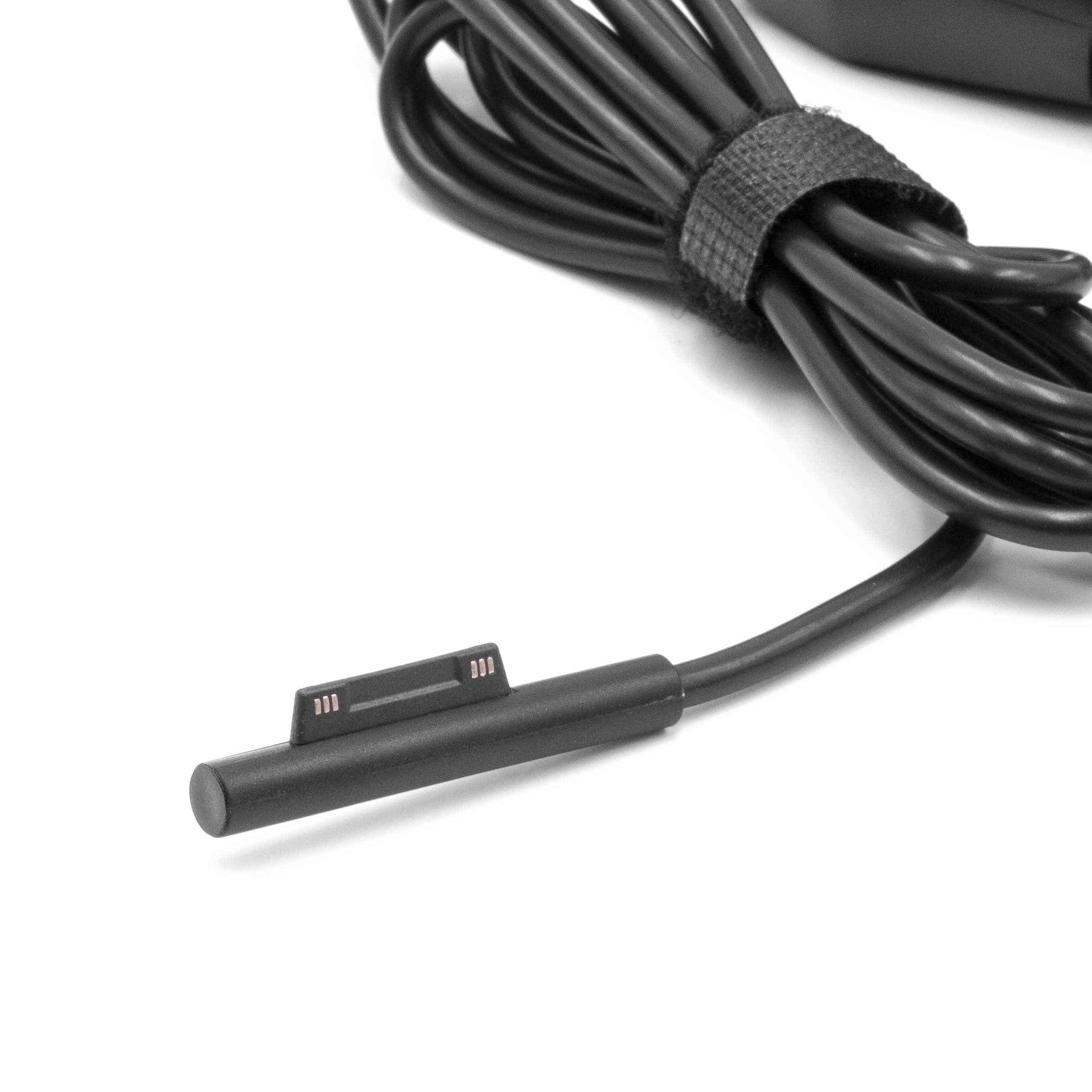 Cable carga coche para notebook, tablet Microsoft Surface Pro 4 - 2.58 A