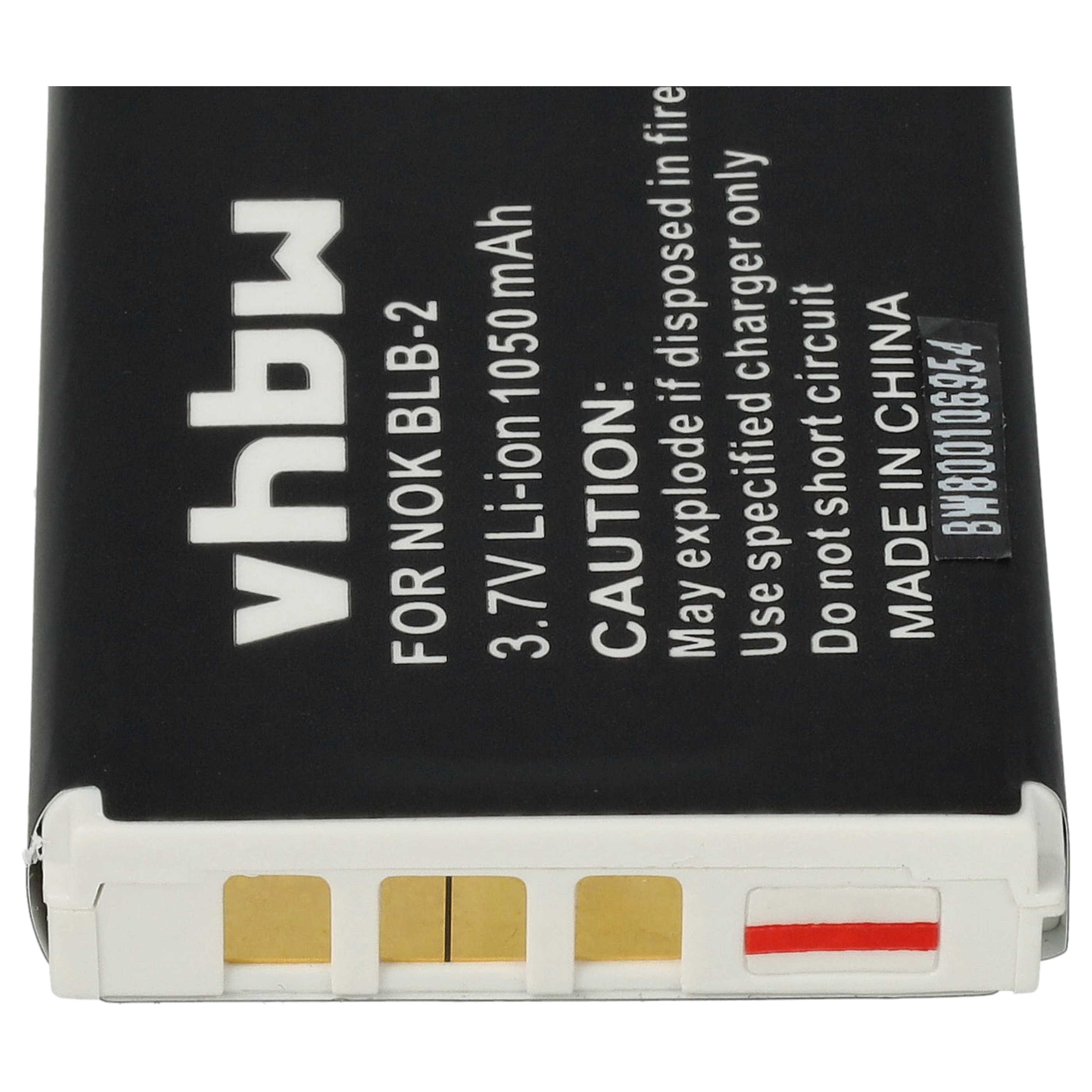 Batteria sostituisce Aiptek ZPT-NKA per cellulare - 1050mAh 3,7V Li-Ion 