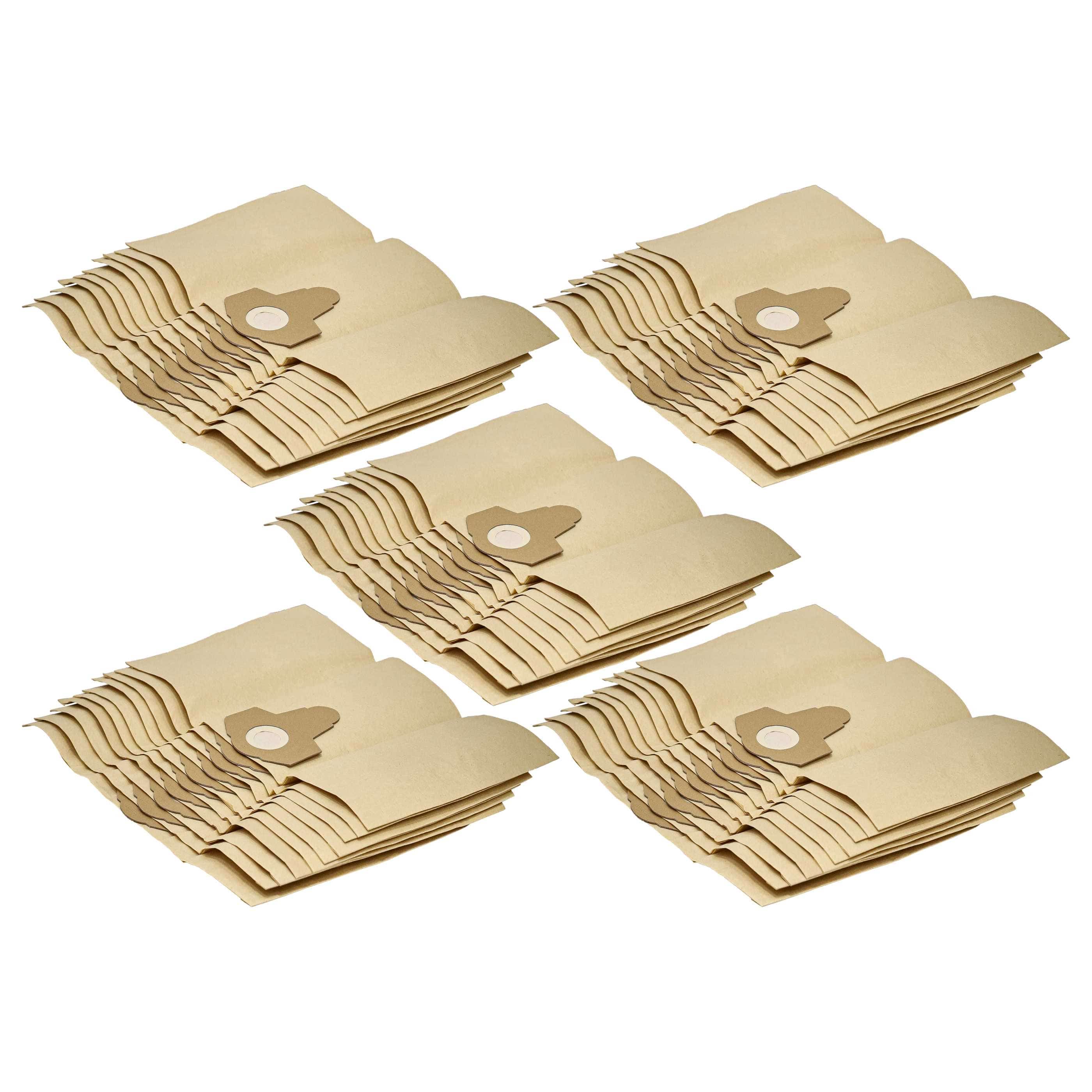 50x Sac remplace Einhell 23.421.60 pour aspirateur LIV - papier