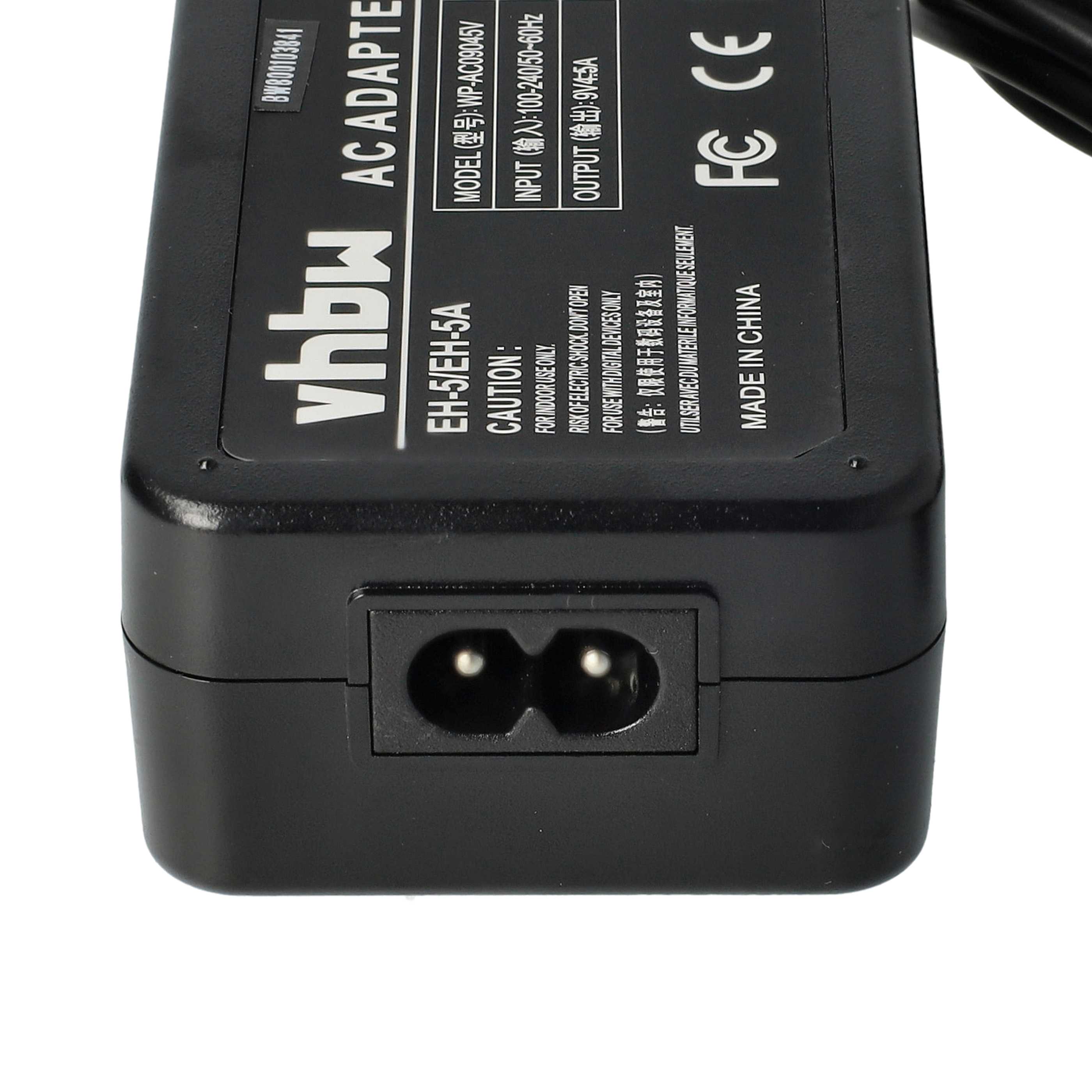 Power Supply replaces EH-5 for Camera + DC Coupler as Nikon - 2 m, 9 V 4.5 A