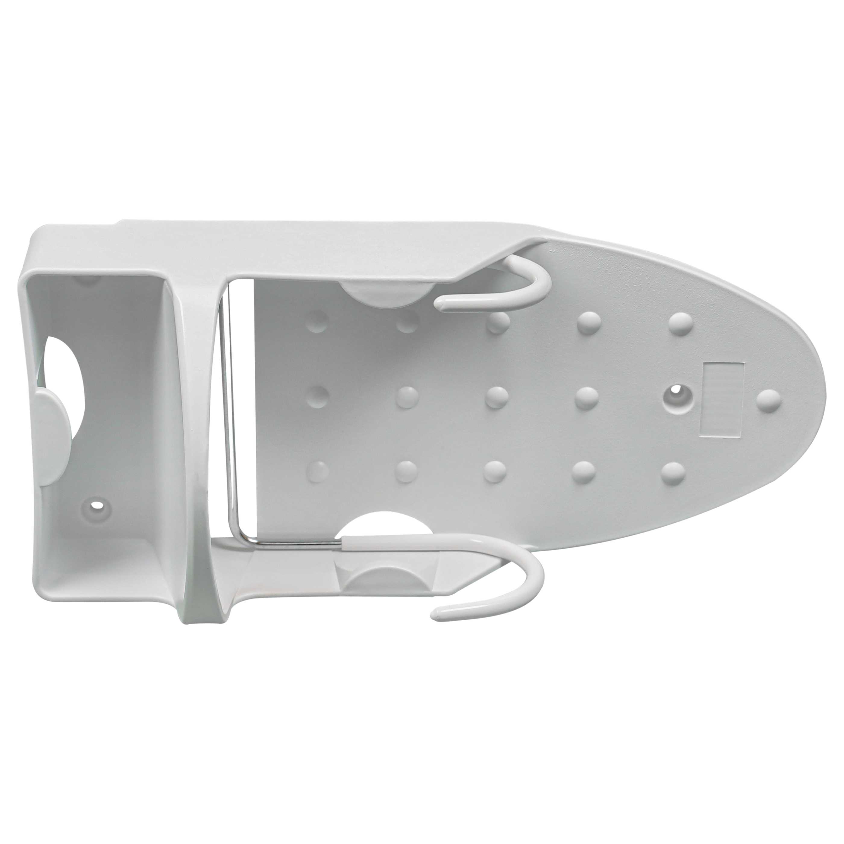 Supporto da parete per ferro e asse da stiro - 11,5 x 22,5 x 9 cm, bianco