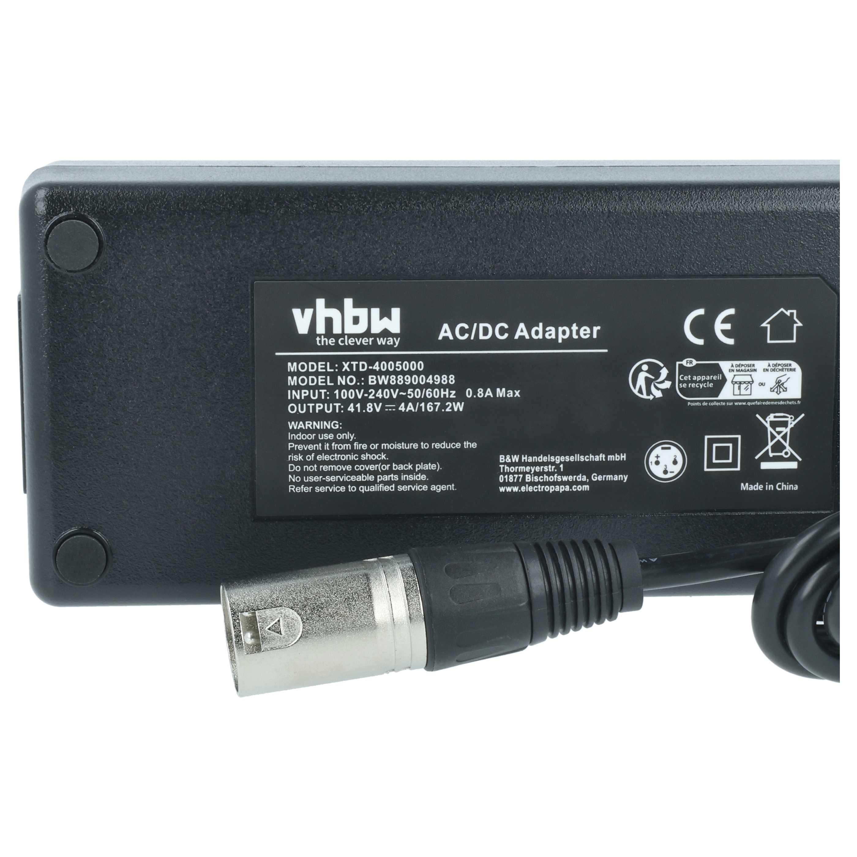Caricabatterie sostituisce Giant GLI180A, NC-SSC05GNT, DPS-83CB A per batteria e-bike 