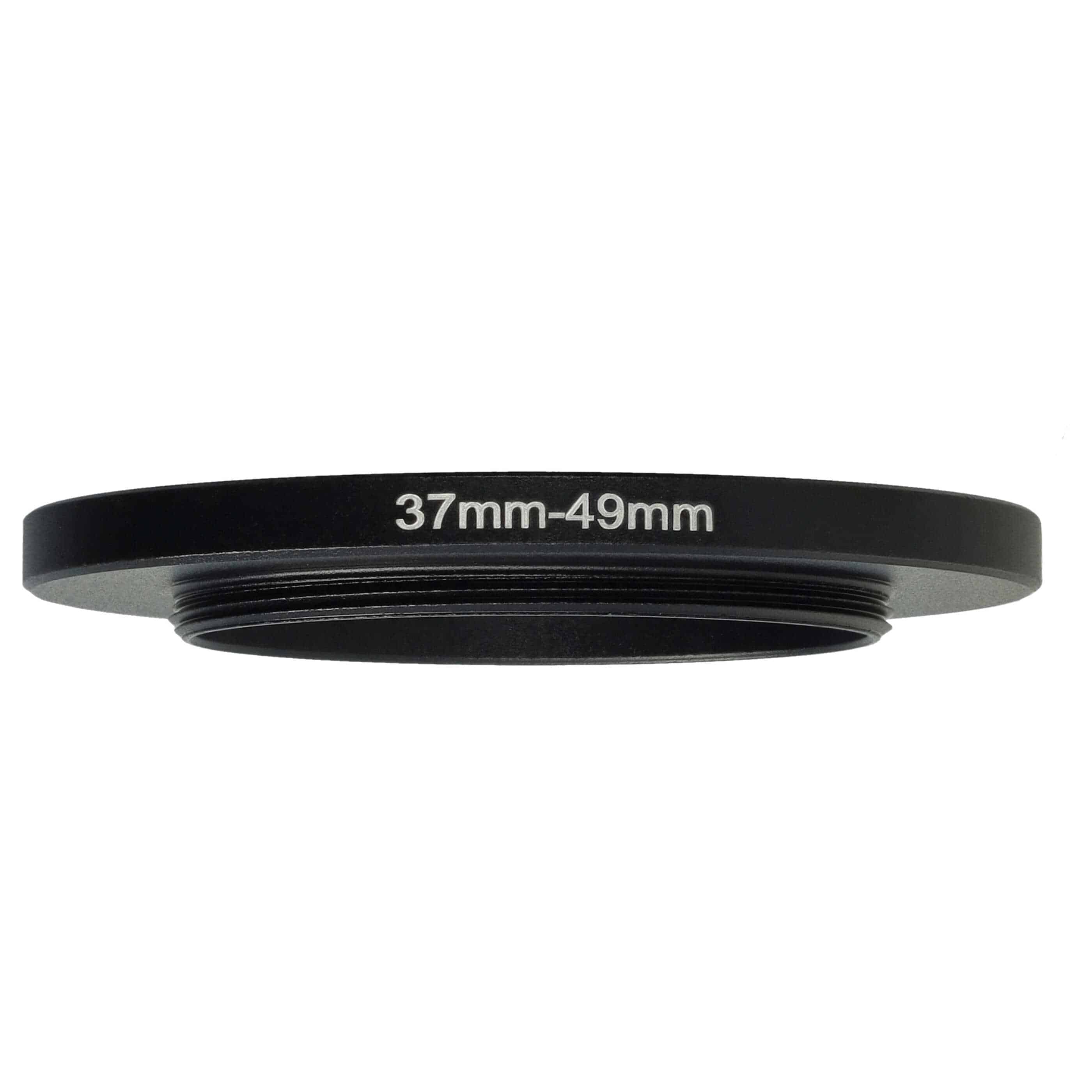 Bague Step-up 37 mm vers 49 mm pour divers objectifs d'appareil photo - Adaptateur filtre