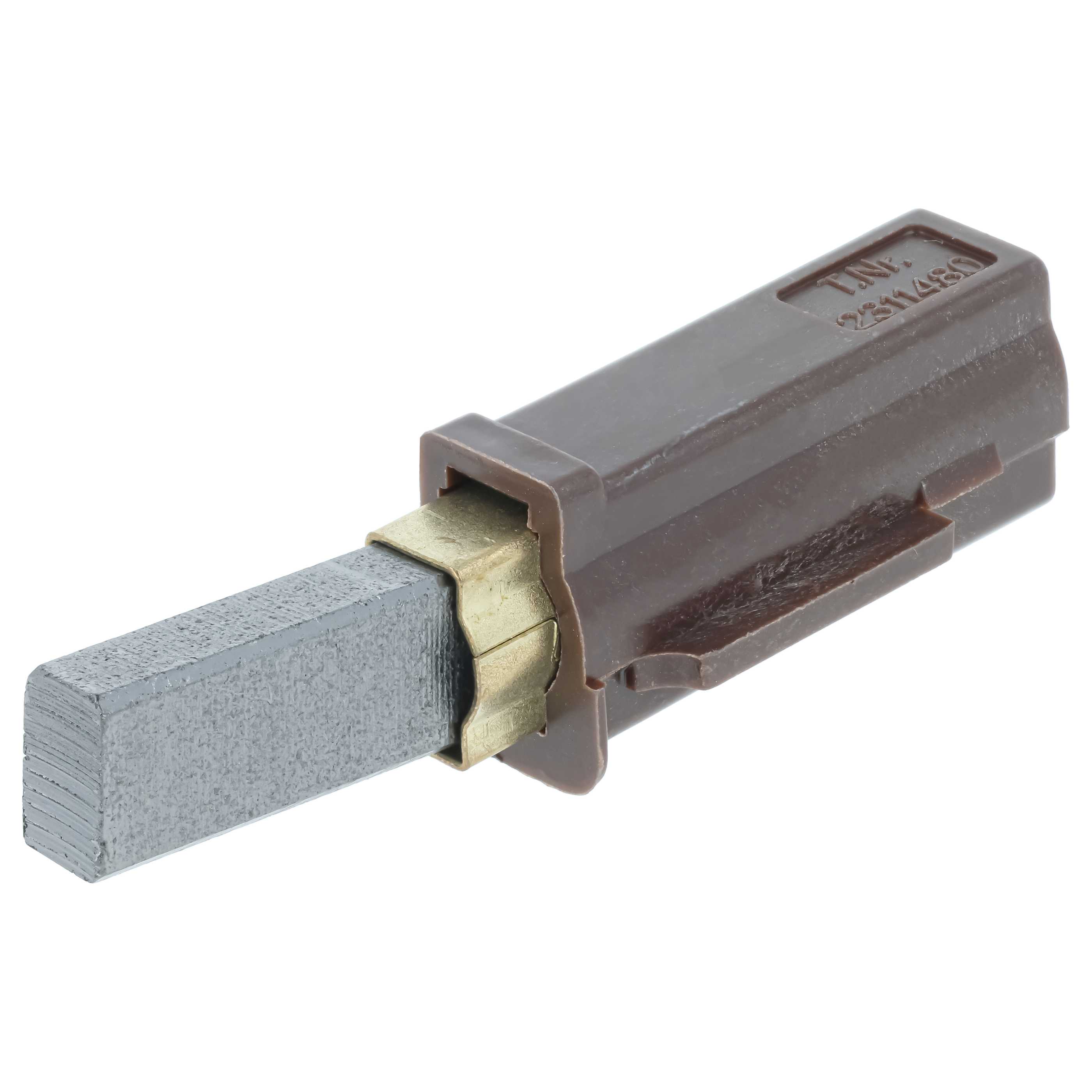 2x escobilla de carbón reemplaza Europart 832297 para aspiradora - 6,3x11x33 mm, con base