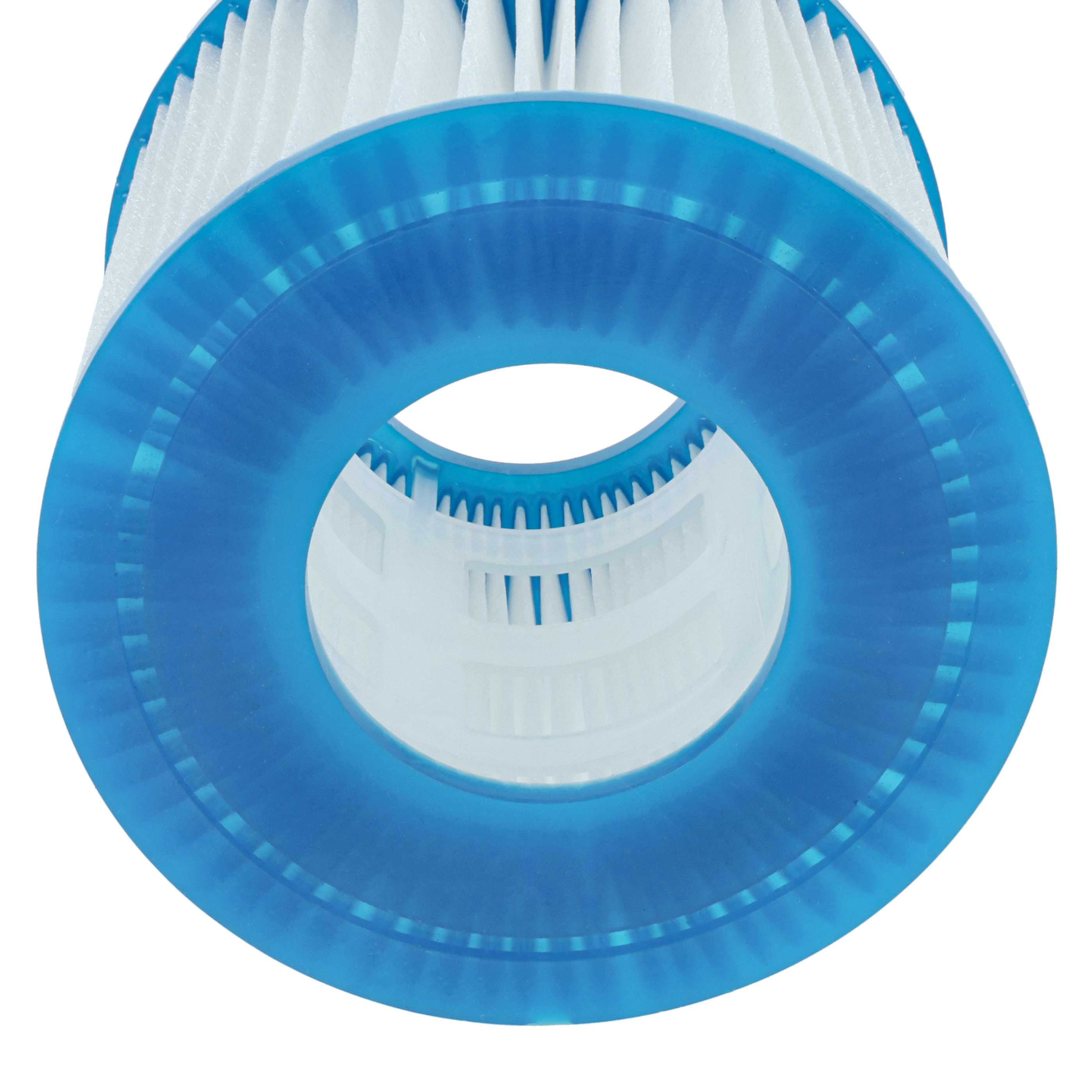 4x Filtro tipo VII sostituisce Bestway FD2136, tipo VII, tipo D per piscina Bestway - Cartuccia filtrante