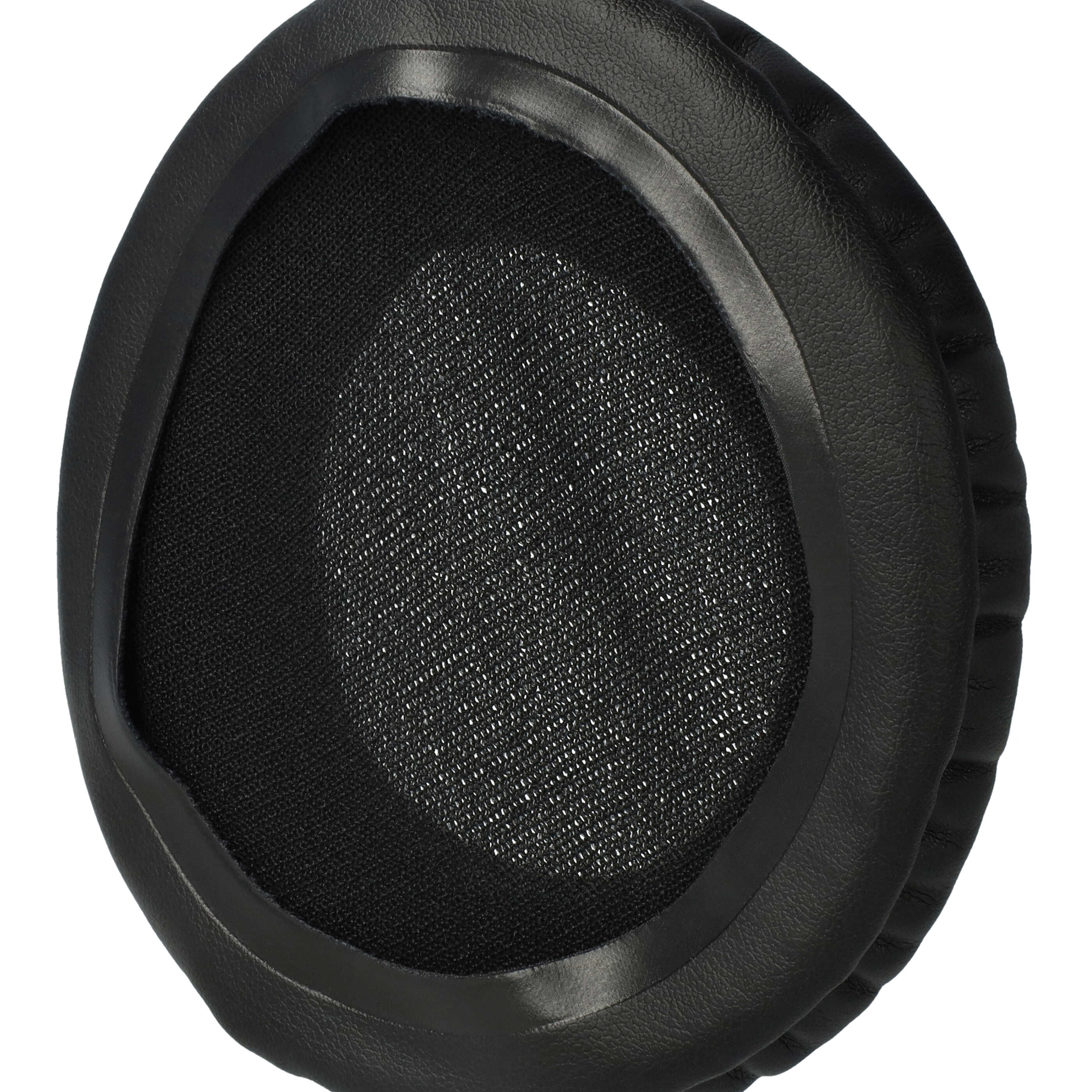 2x Poduszki do słuchawek RP-DH1200 - pady z pianką Memory, poliuretan / pianka, grub. 17 mm, czarny