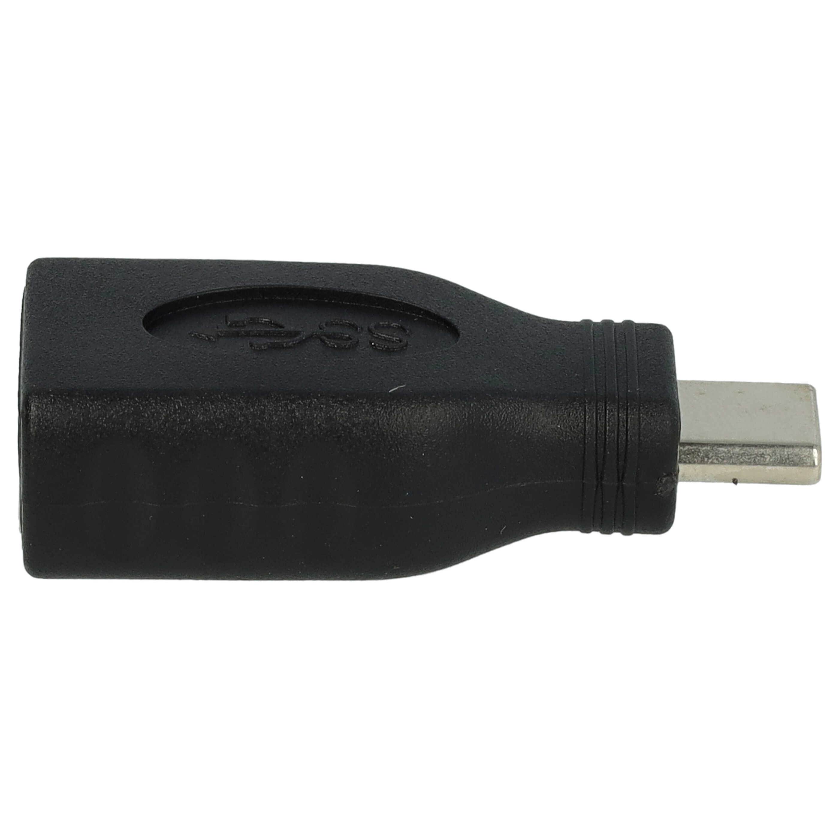 vhbw adattatore da USB tipo C a USB 3.0 compatibile con P9 Huawei - nero