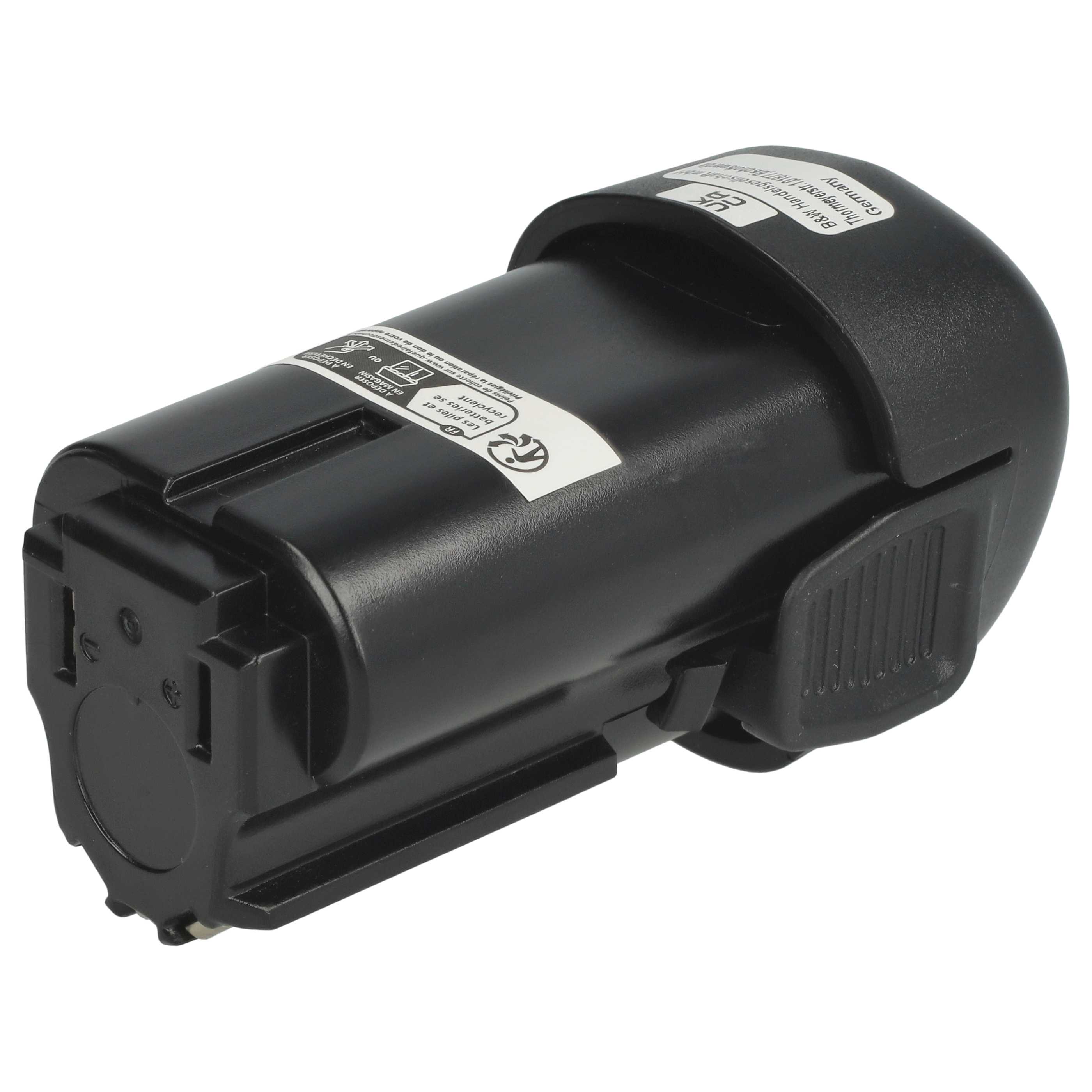 2x Battery replaces Black & Decker LB12, BL1510, BL1310, BL1110 Electric Power Tool - 2000 mAh, 12 V, Li-Ion