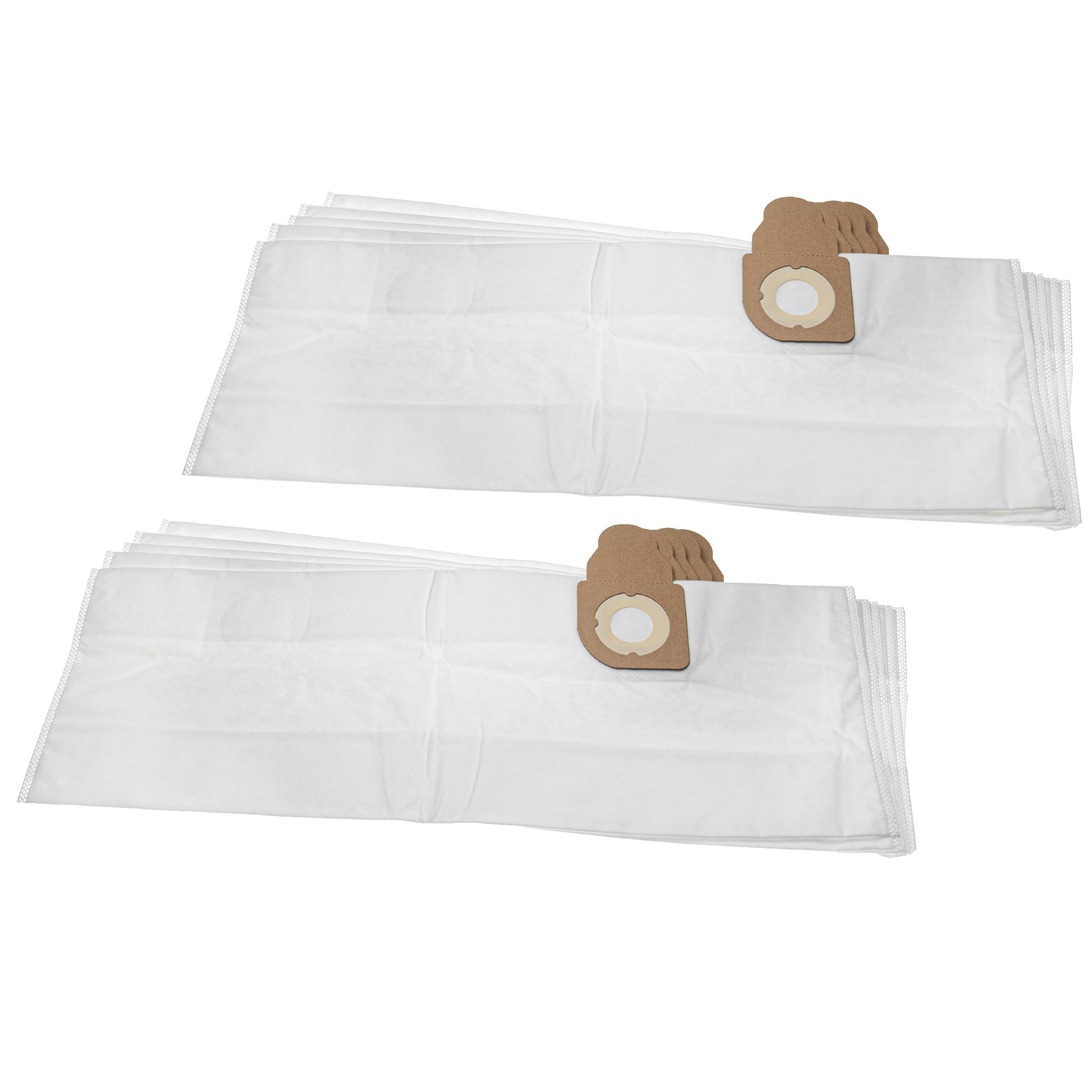 10x Sac remplace Nilfisk Alto 60910 pour aspirateur Nilfisk / Alto / Wap - microfibre non tissée
