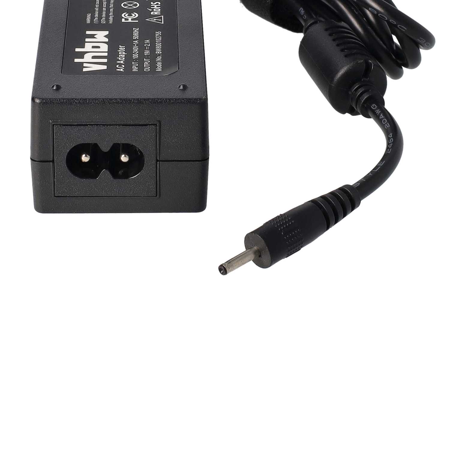 Mains Power Adapter replaces Asus AD6630, 90-XB02OAPW00100Q, ADP-40PH AB, ADP-40HH for AsusNotebook, 40 W