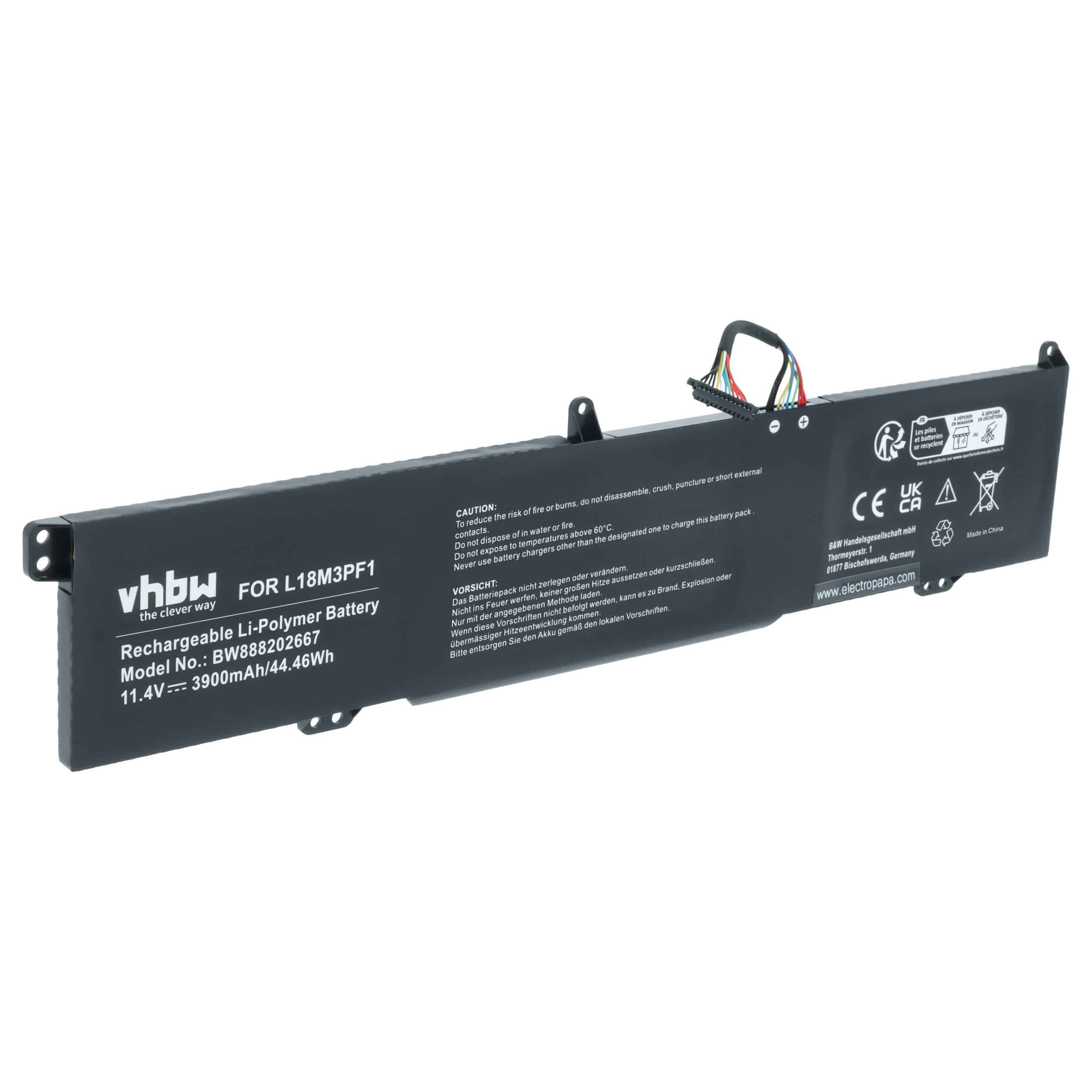 Akumulator do laptopa zamiennik Lenovo 5B10T04975, 5B10T04976, 5B10W67336, 5B10W67350 - 3900 mAh 11,4 V LiPo
