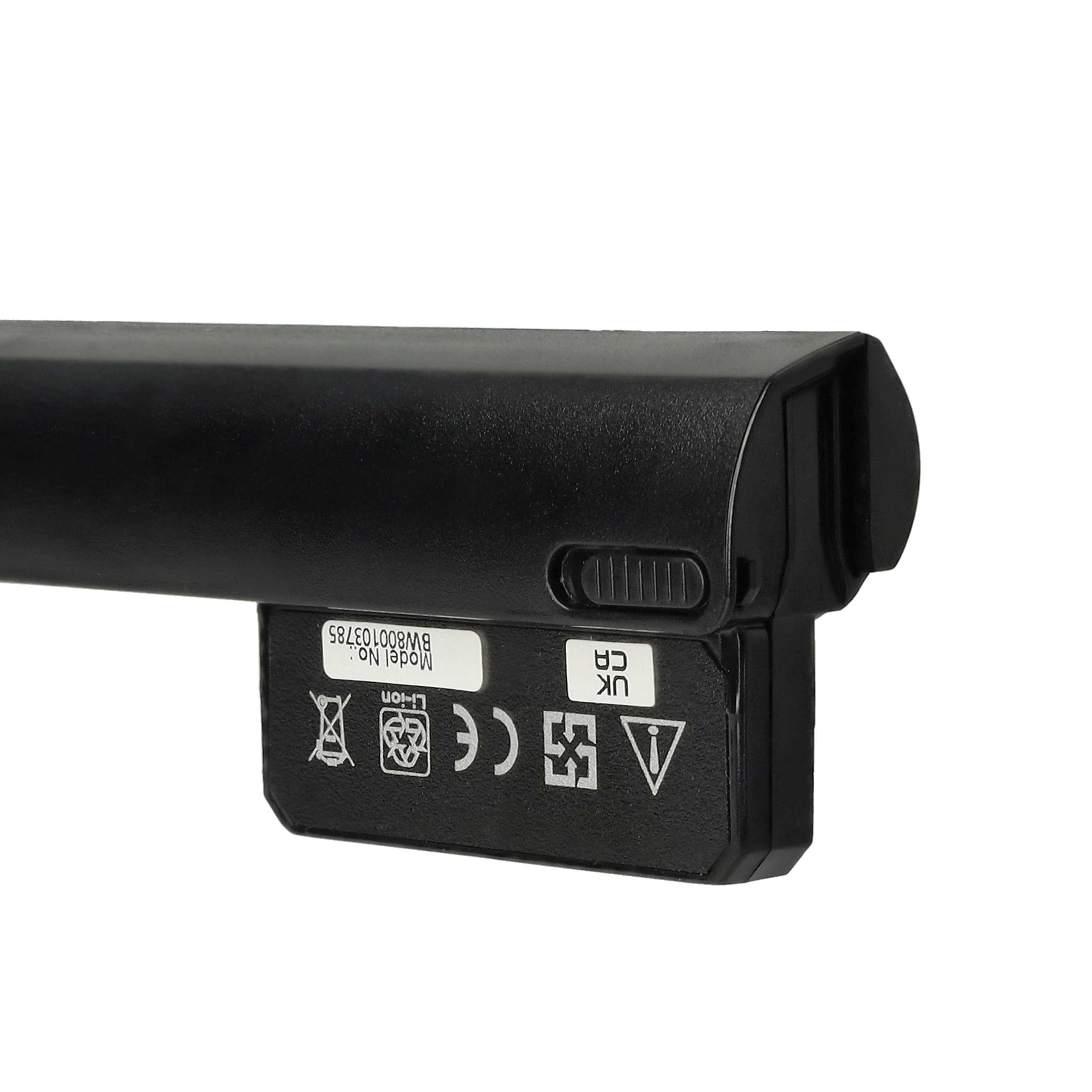 Akumulator do laptopa zamiennik HP 010979-B3T13G01, 582213-121, 582213-421 - 2200 mAh 10,8 V Li-Ion, czarny