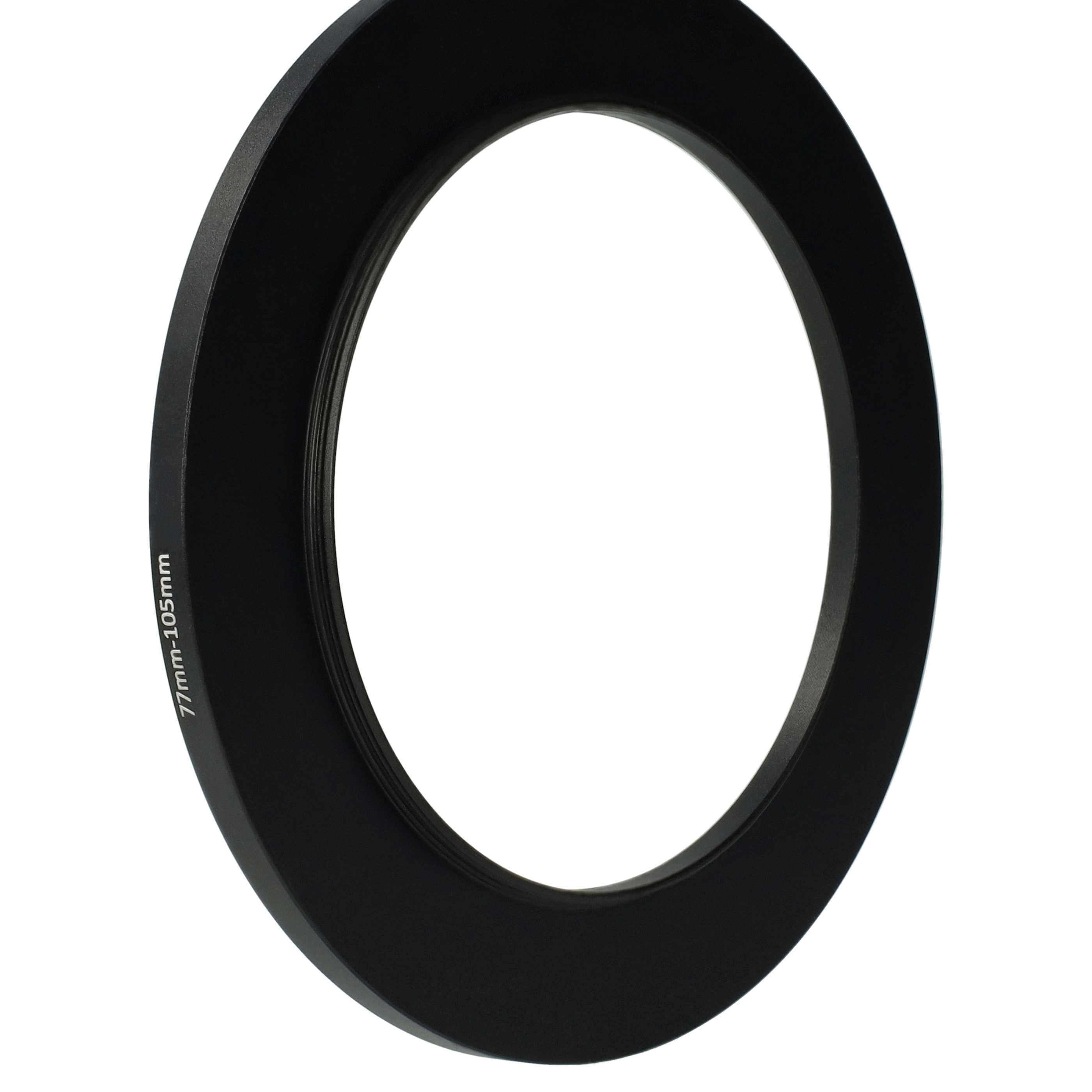 Step-Up-Ring Adapter 77 mm auf 105 mm passend für diverse Kamera-Objektive - Filteradapter