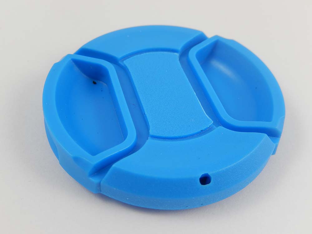 Objektivdeckel 49 mm - Mit Innengriff, Kunststoff, Blau