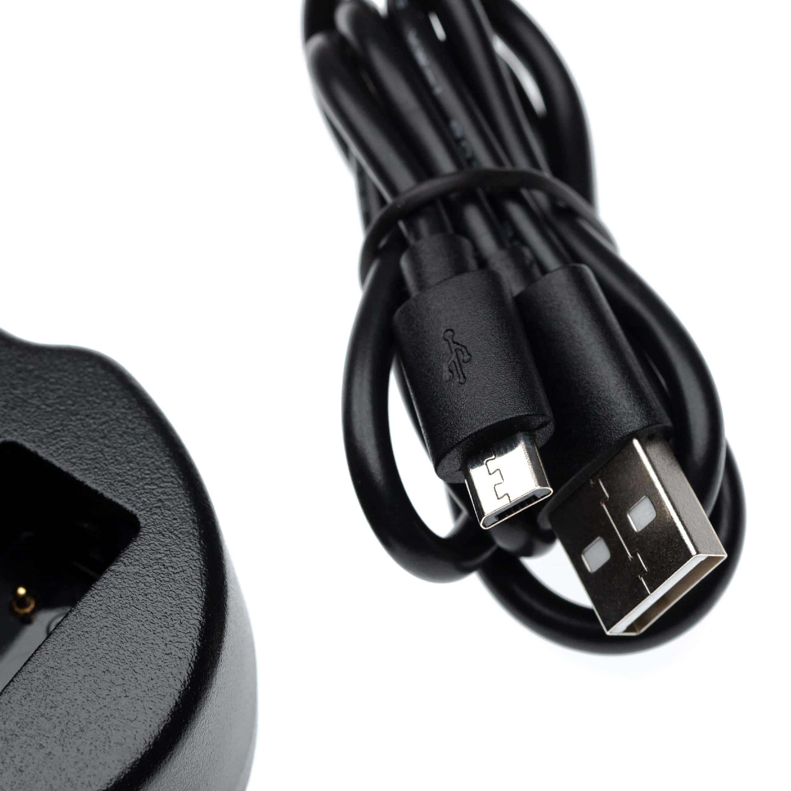Battery Charger Micro-USB + Cable Micro-USB replaces Canon LC-E17, LC-E17C for Saramonic Digital Camera etc.