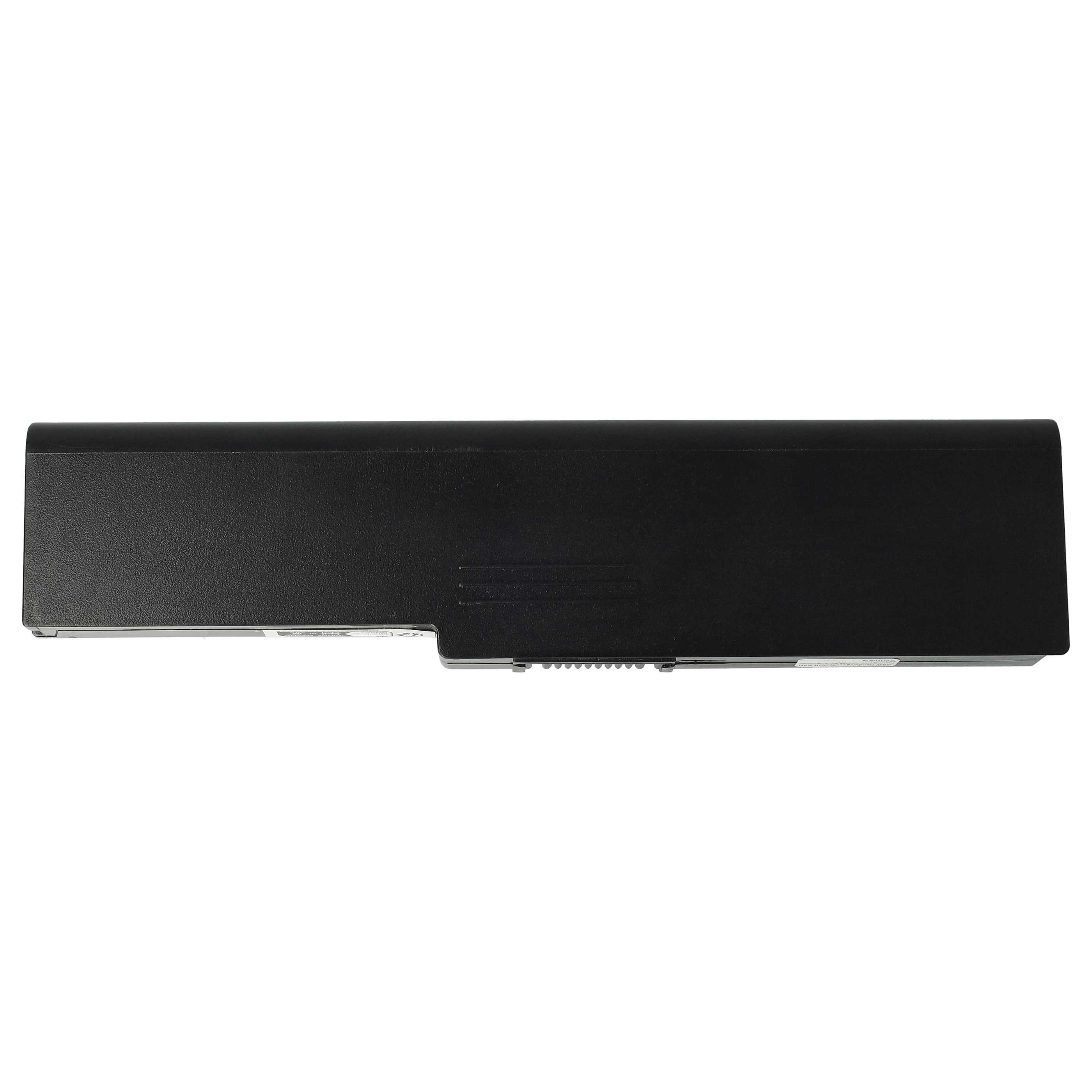 Batterie remplace Toshiba PA3817U-1BAS pour ordinateur portable - 5200mAh 10,8V Li-polymère, noir