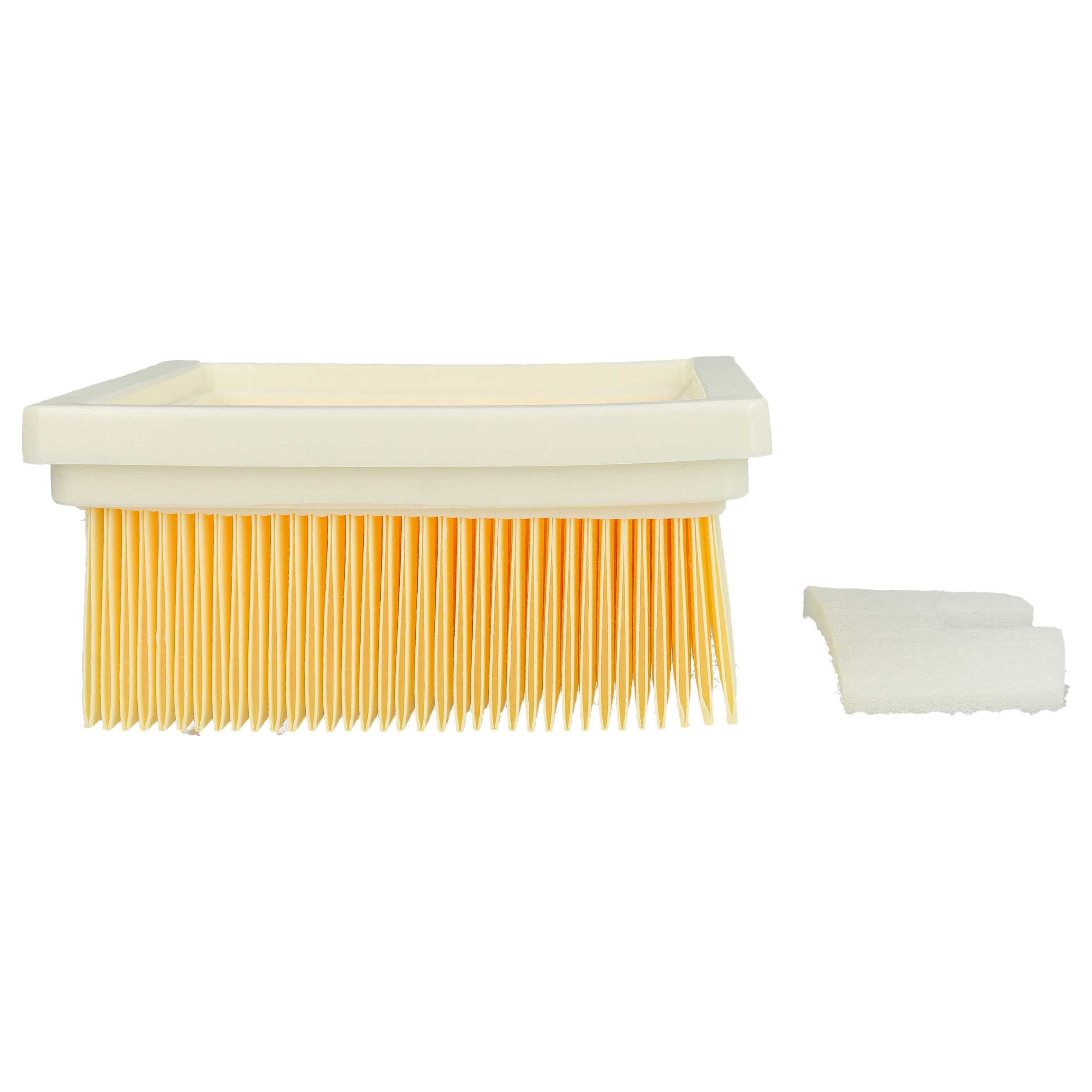 5x Filter-Set als Ersatz für Cleancraft 7010250 für Fox Kaminsauger - Staubsaugerfilter-Set